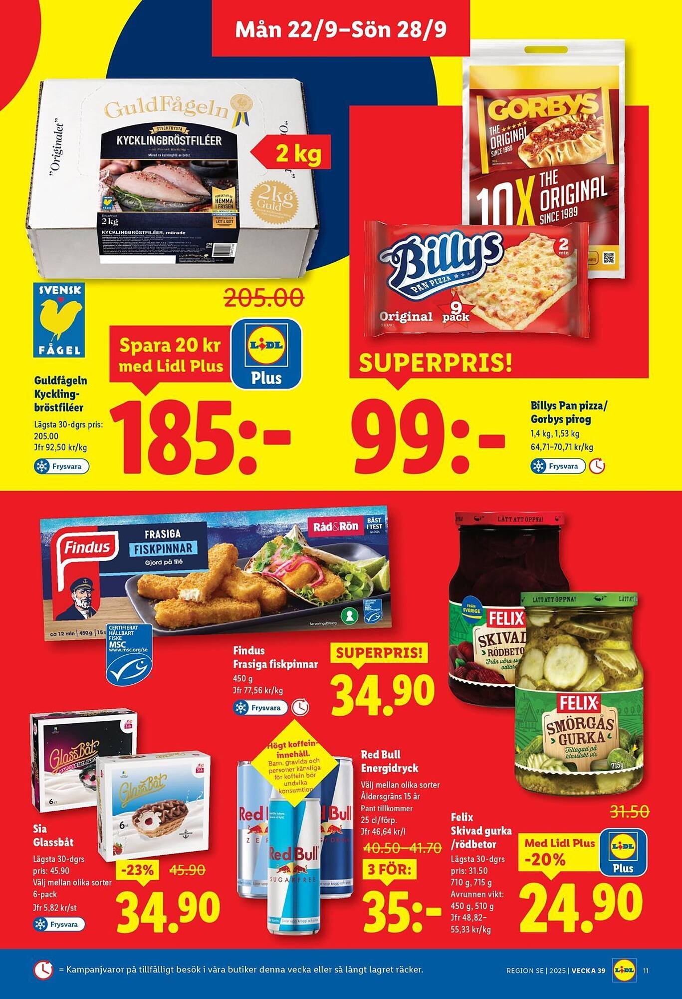 Lidl reklamblad (2025-09-22 - 2025-09-28)