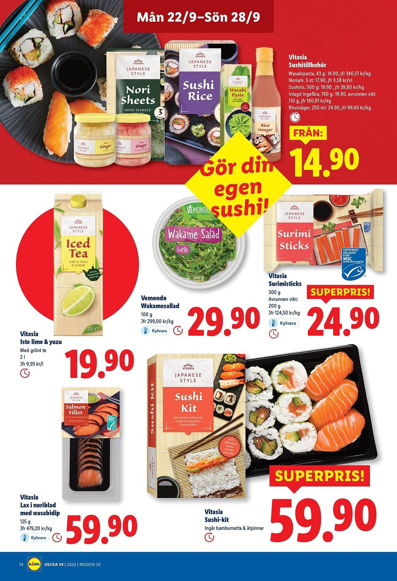 Lidl reklamblad (2025-09-22 - 2025-09-28)