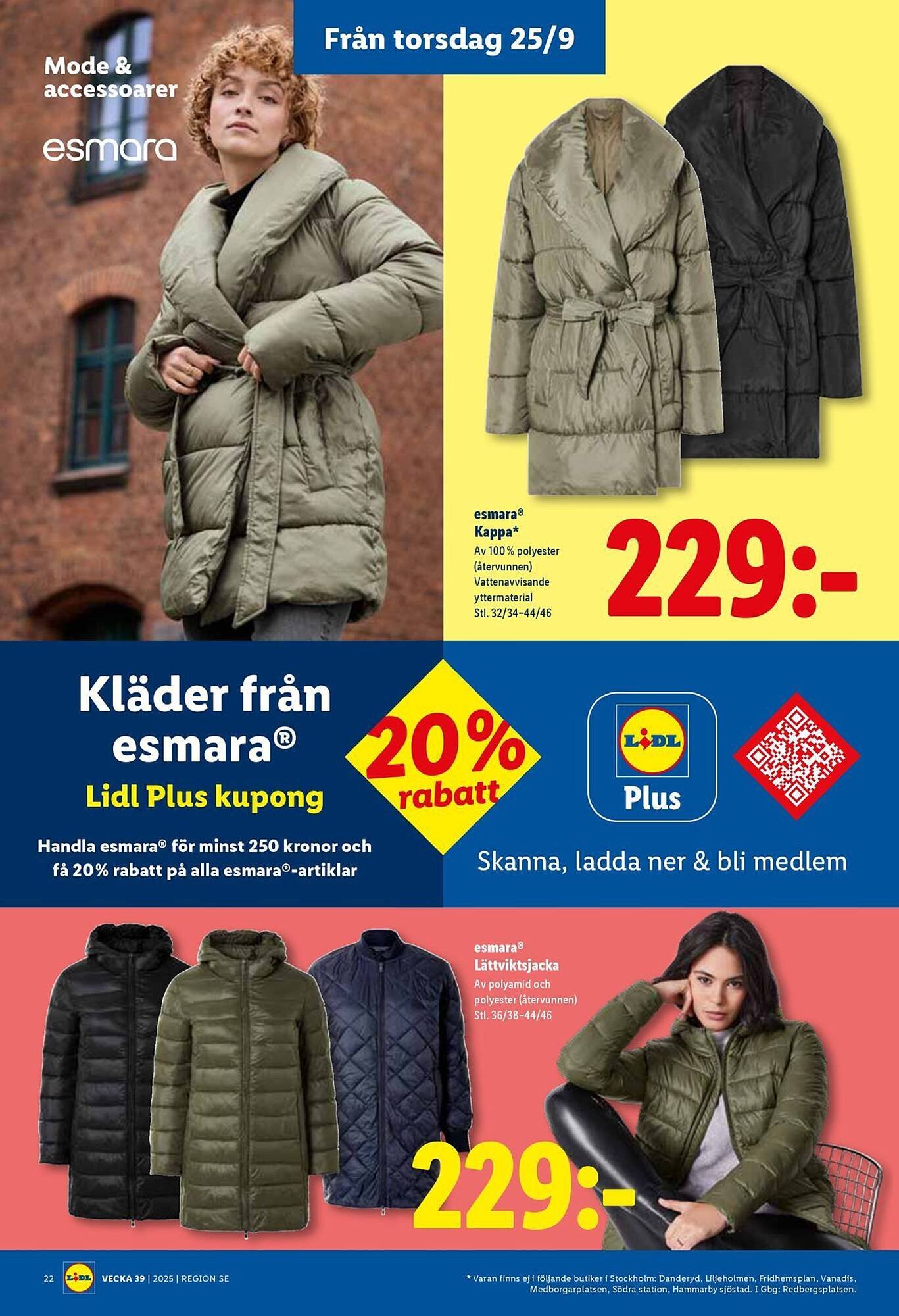 Lidl reklamblad (2025-09-22 - 2025-09-28)
