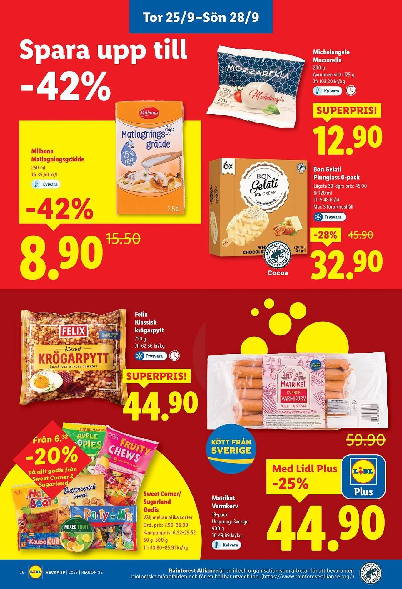 Lidl reklamblad (2025-09-22 - 2025-09-28)