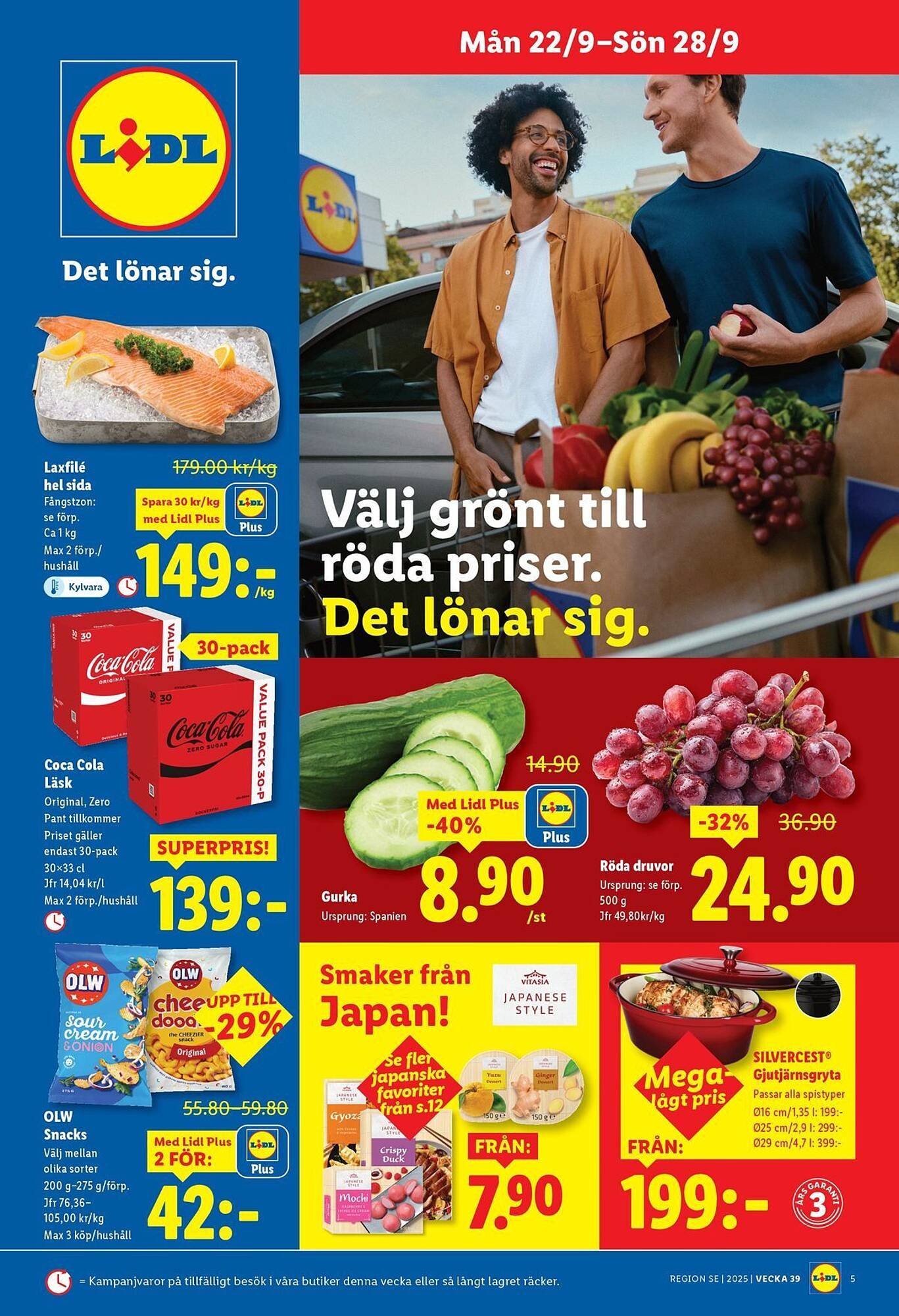Lidl reklamblad (2025-09-22 - 2025-09-28)