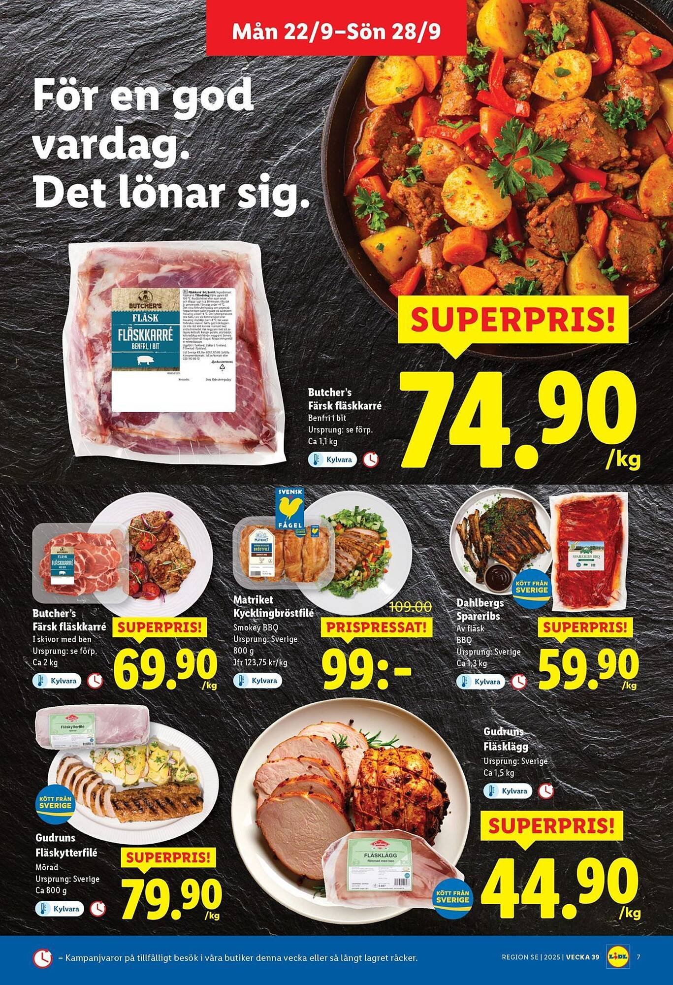 Lidl reklamblad (2025-09-22 - 2025-09-28)
