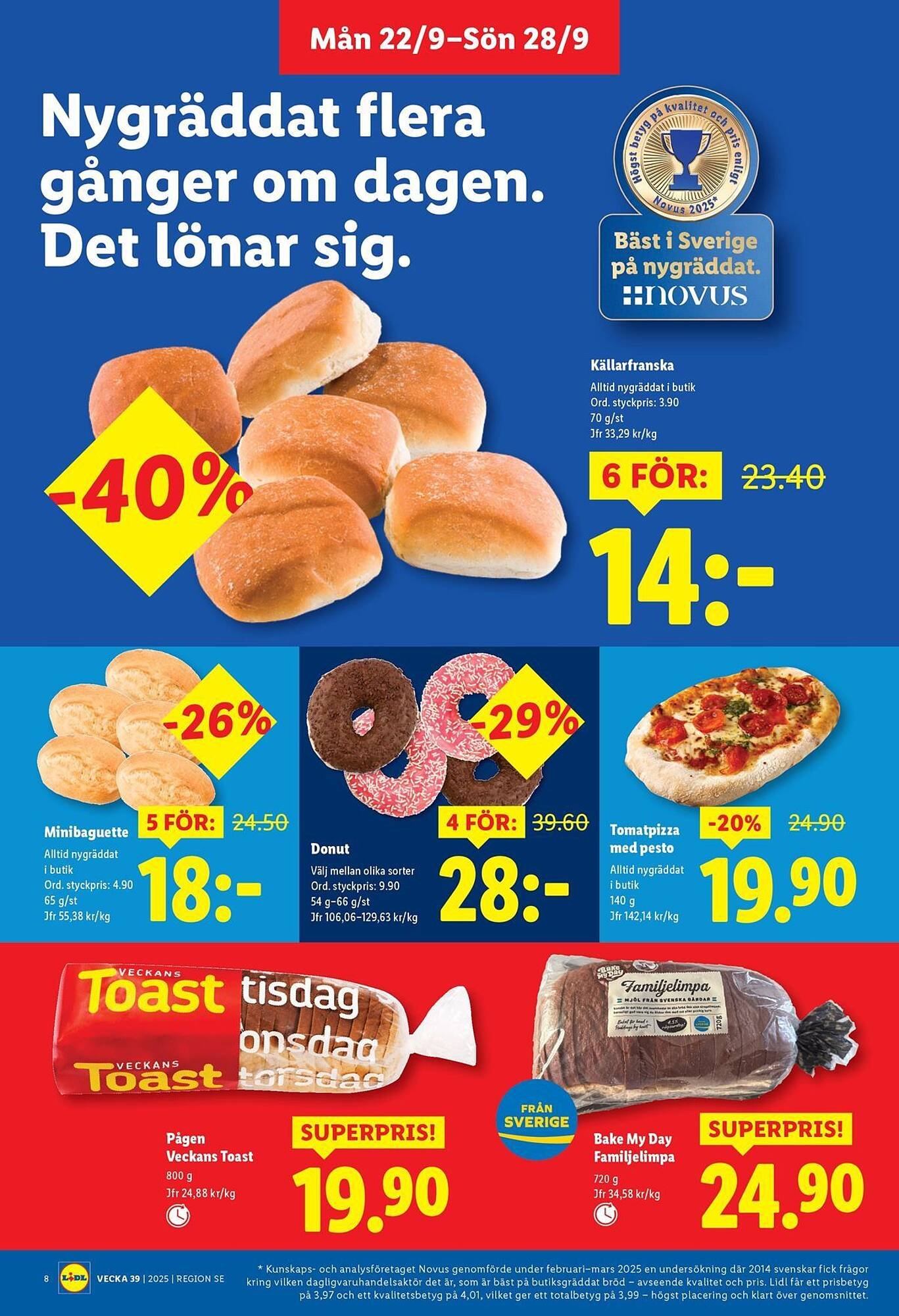 Lidl reklamblad (2025-09-22 - 2025-09-28)