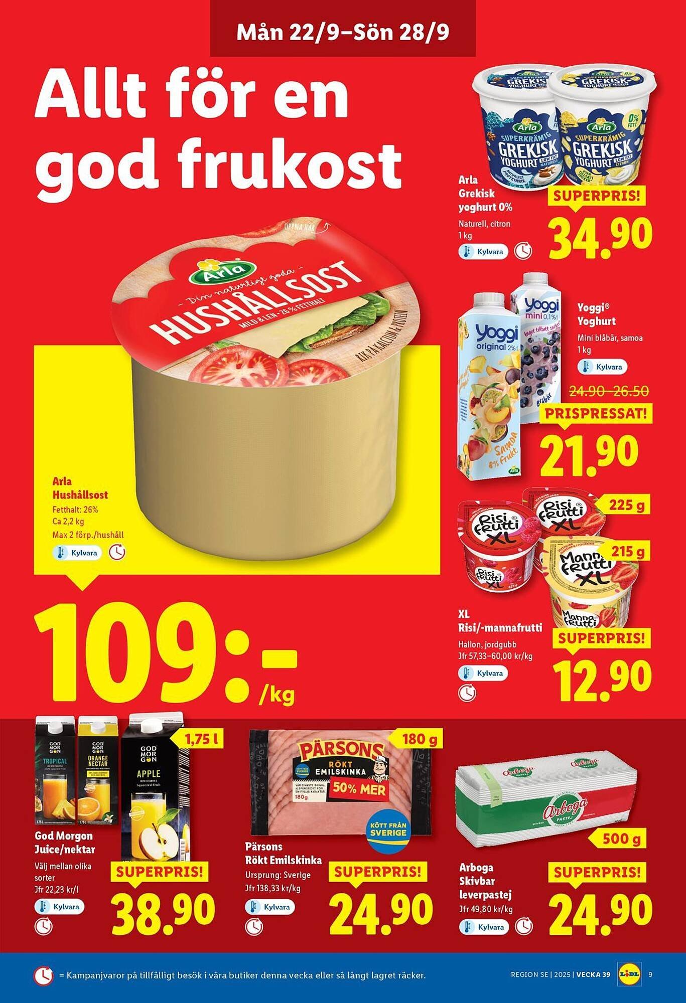 Lidl reklamblad (2025-09-22 - 2025-09-28)