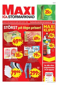 ICA Maxi reklamblad