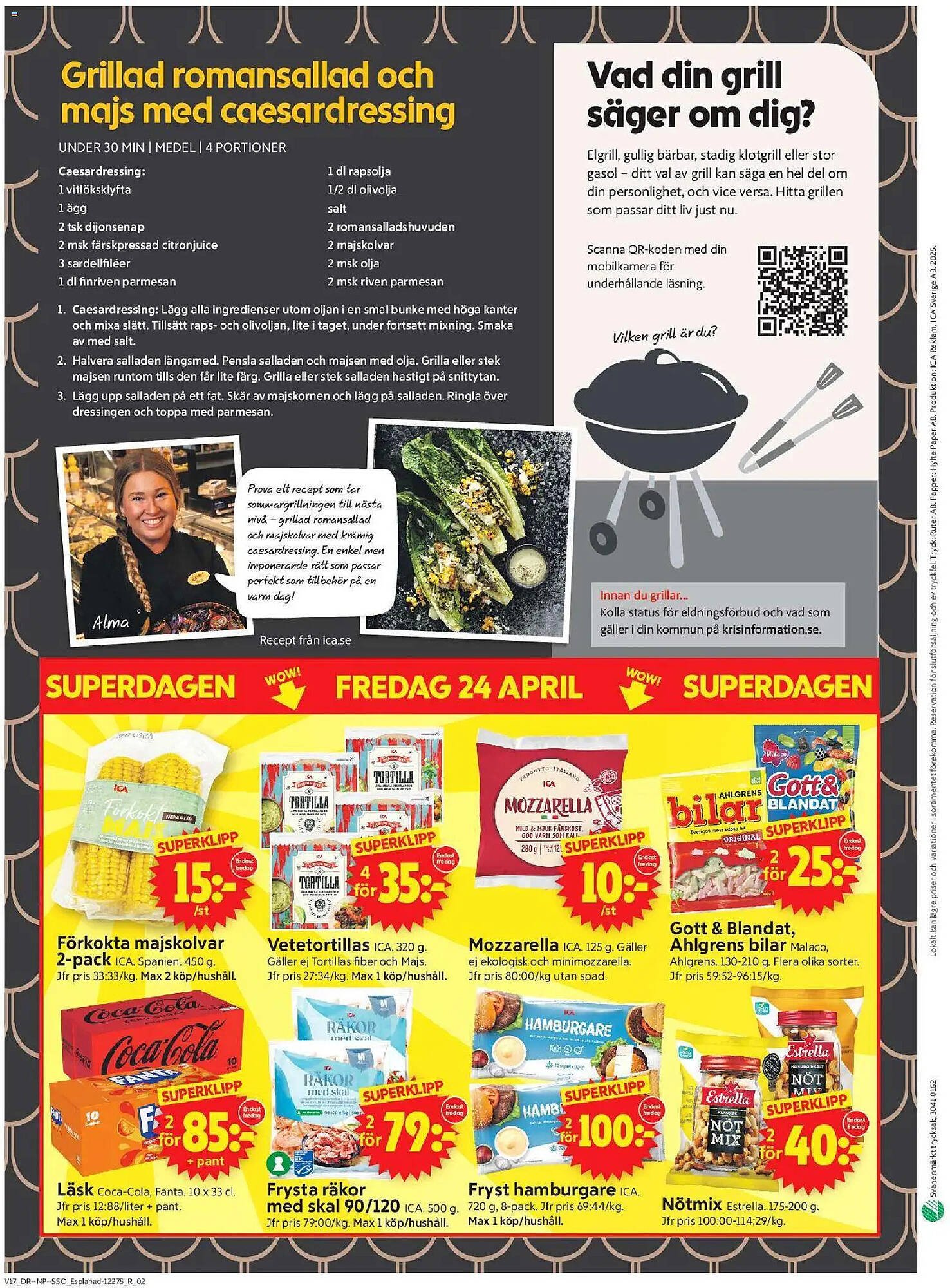 ICA Supermarket reklamblad (2026-04-20 - 2026-04-26)