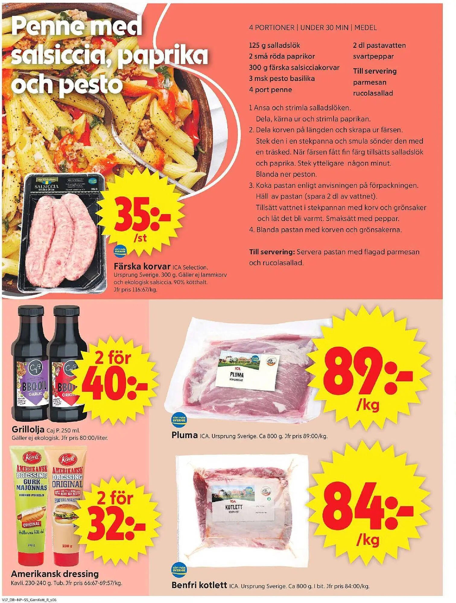 ICA Supermarket reklamblad (2026-04-20 - 2026-04-26)