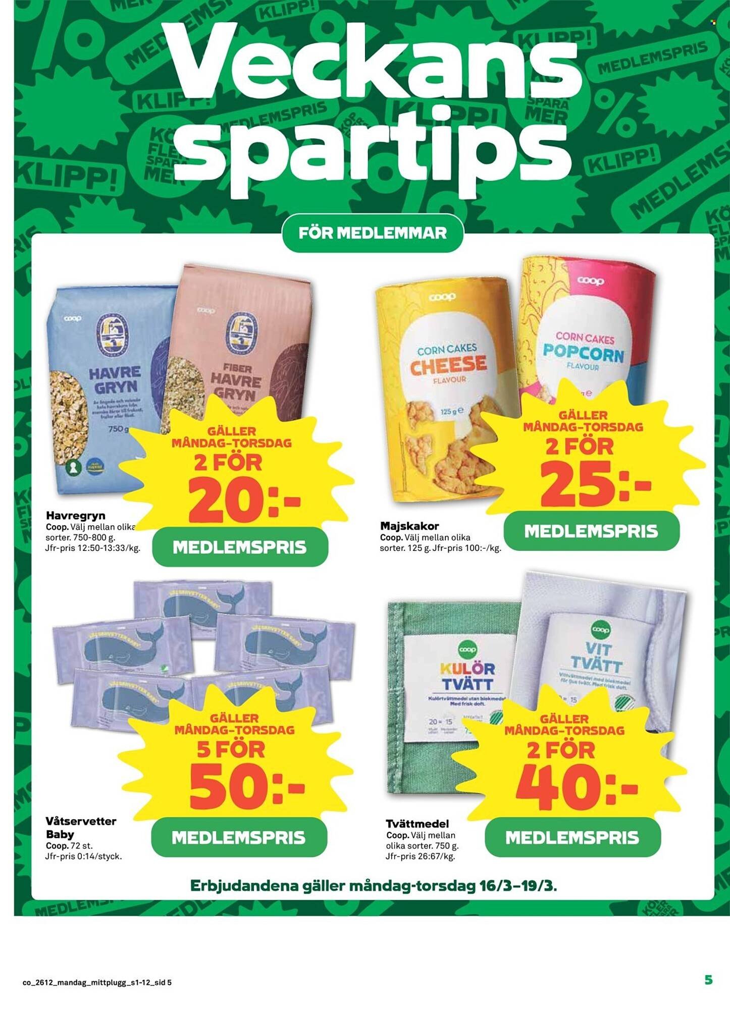 Coop reklamblad