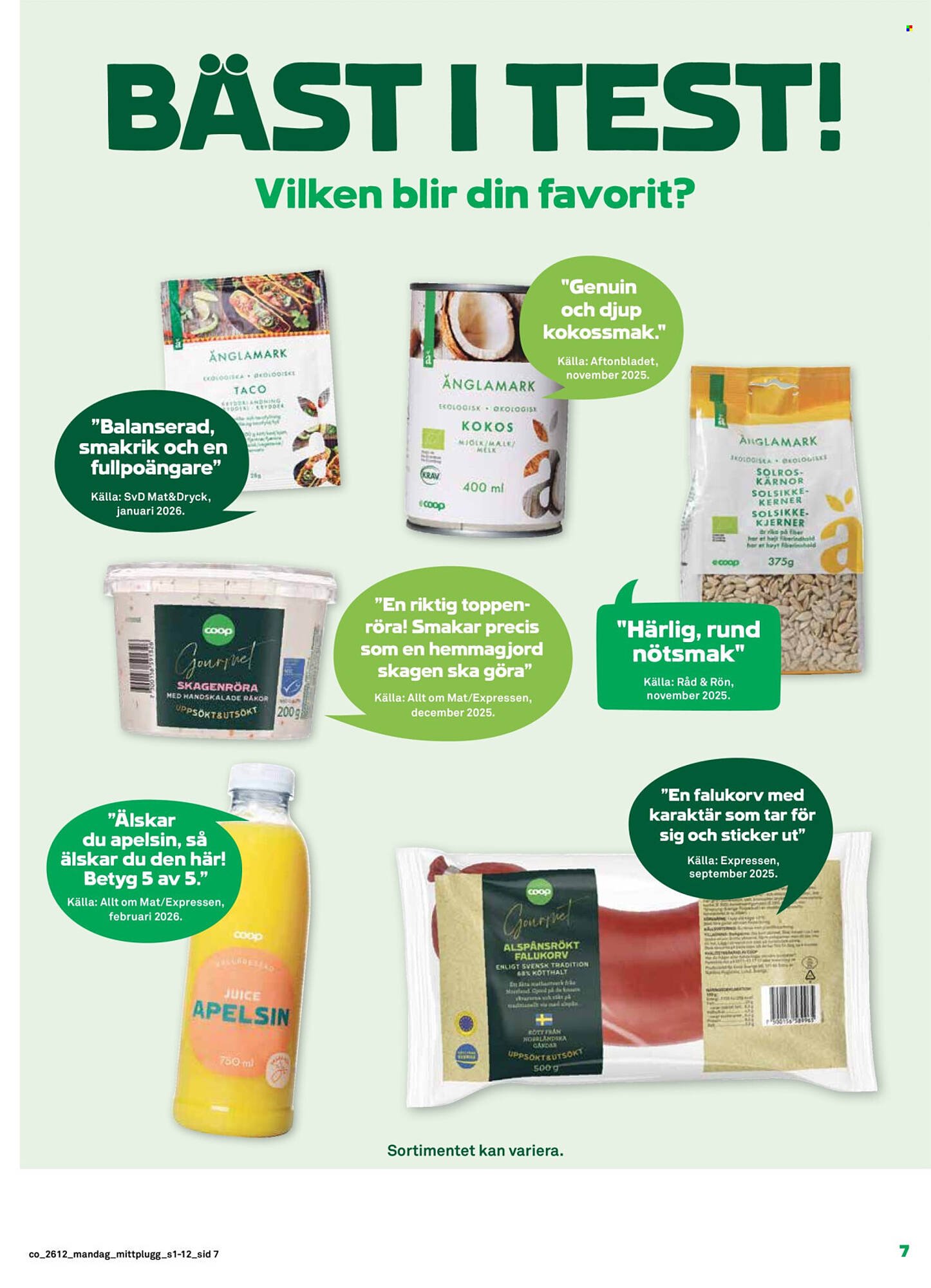 Coop reklamblad