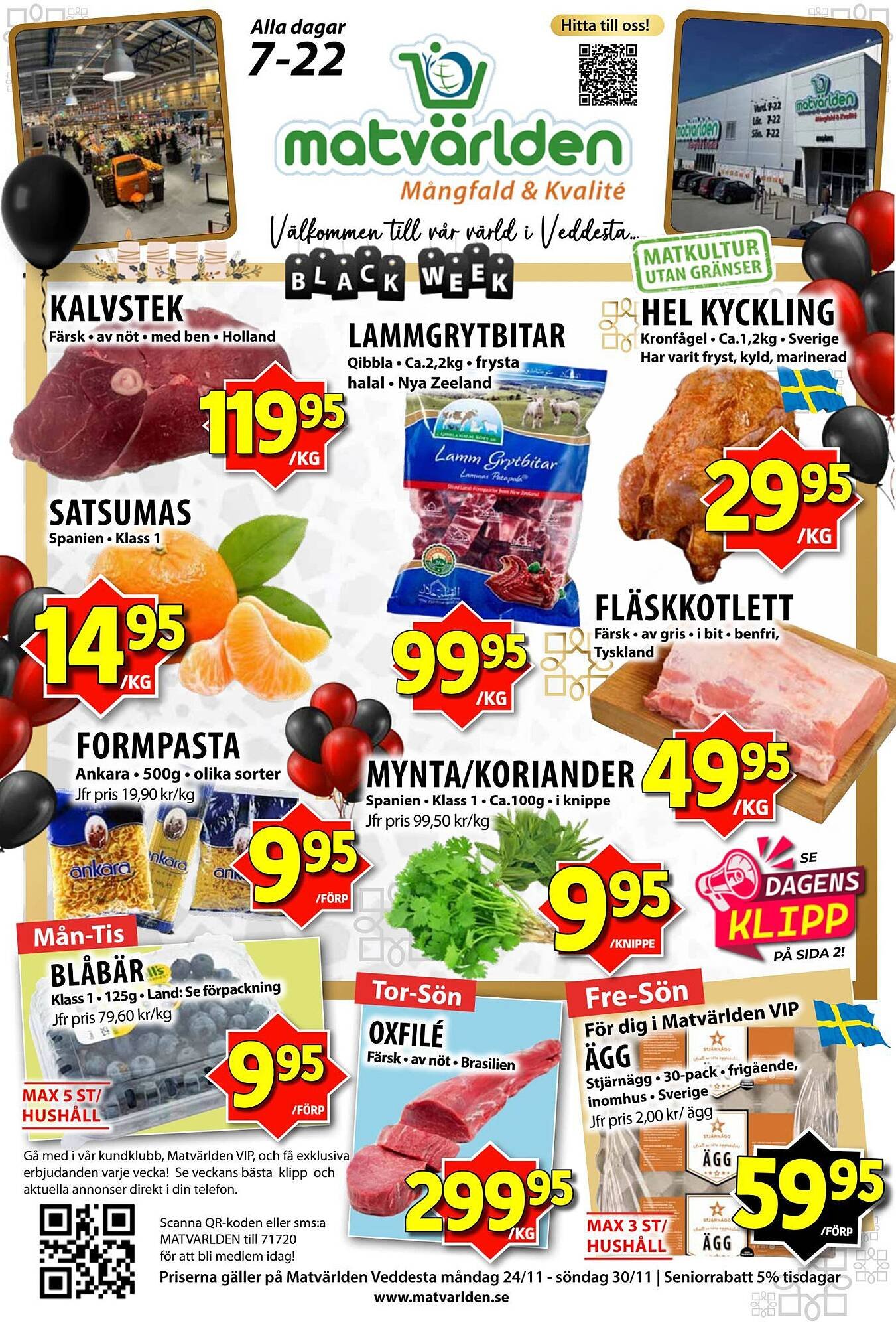 Matvärlden Tensta reklamblad