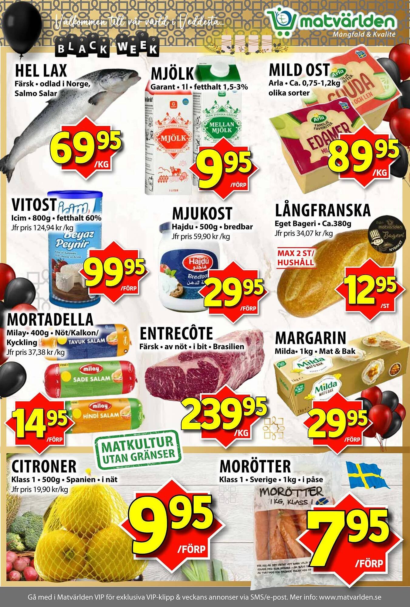 Matvärlden Tensta reklamblad