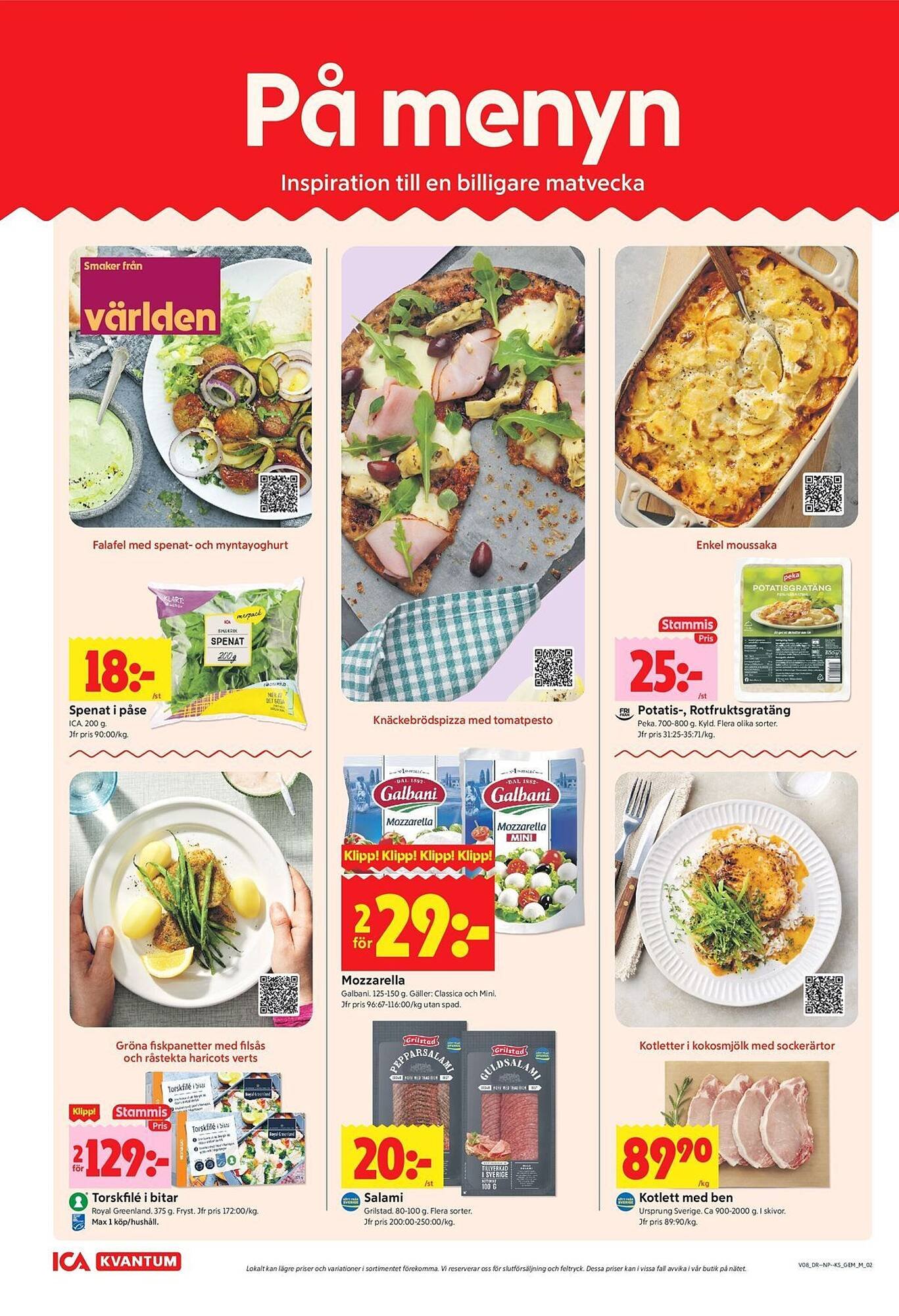 ICA Kvantum reklamblad