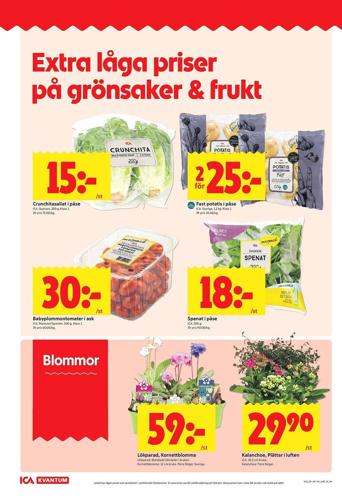 ICA Kvantum reklamblad