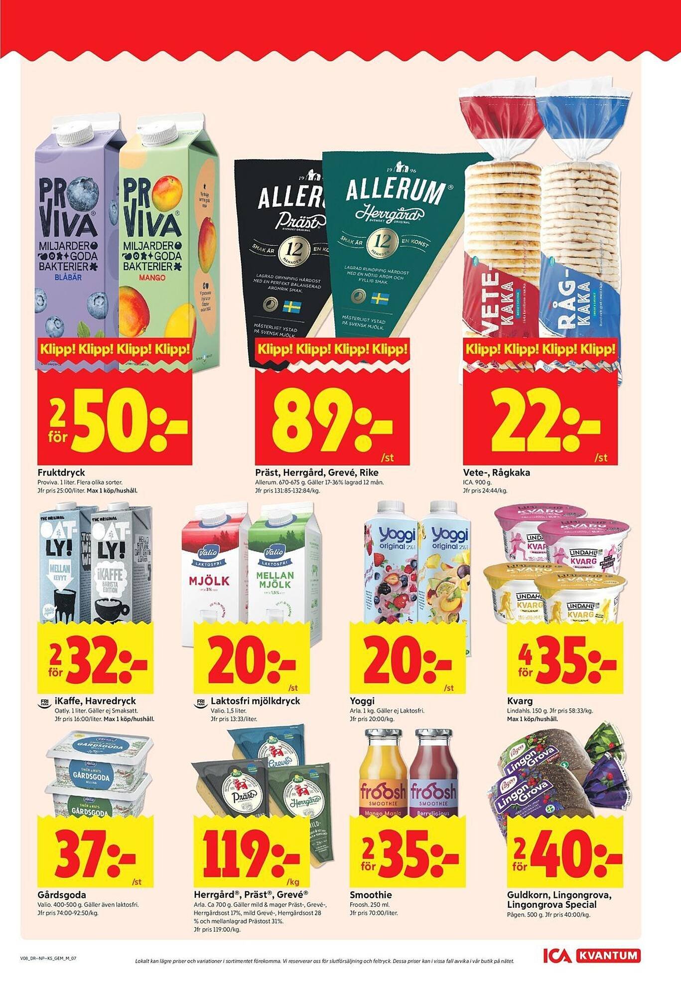 ICA Kvantum reklamblad