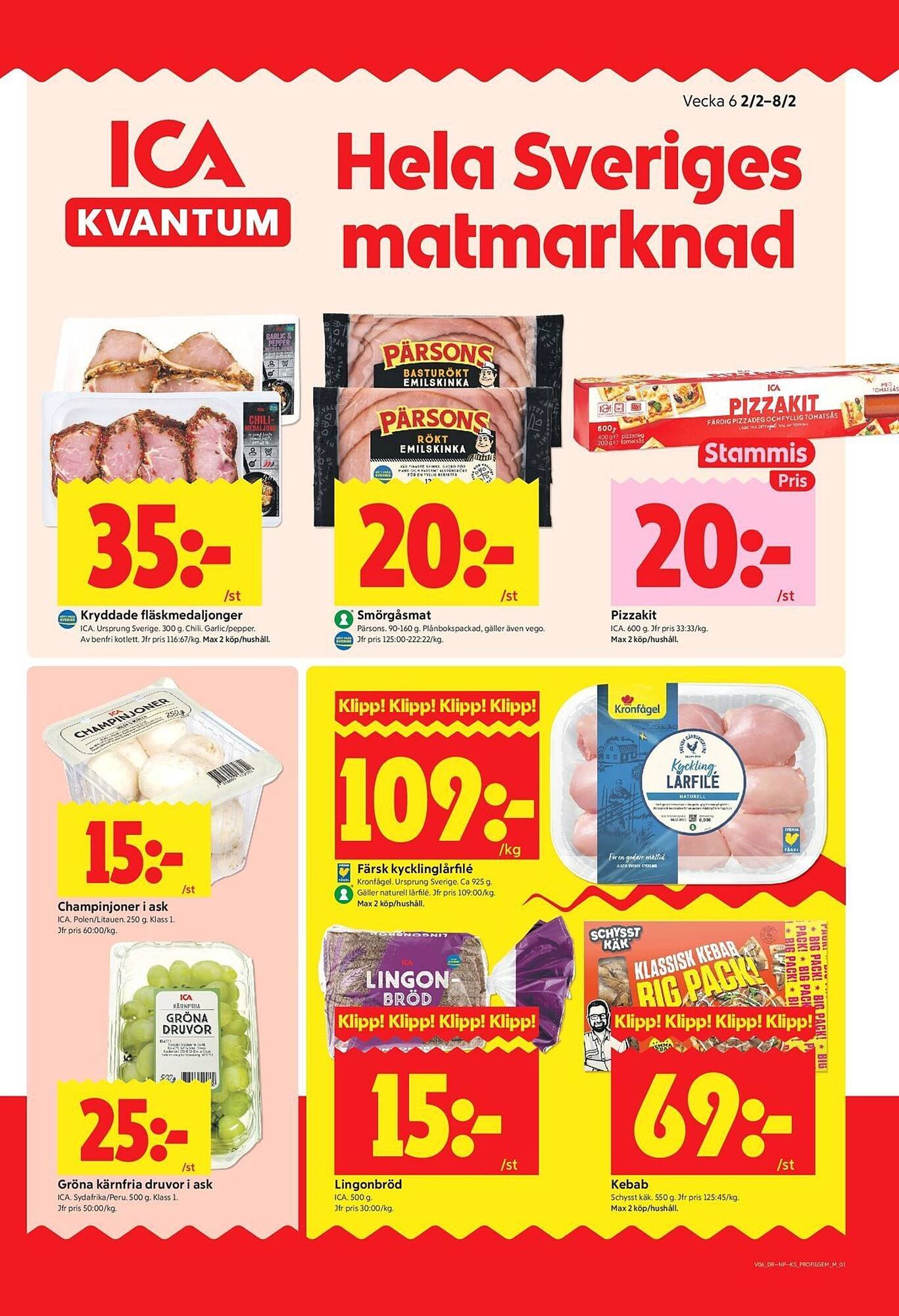 ICA Kvantum reklamblad