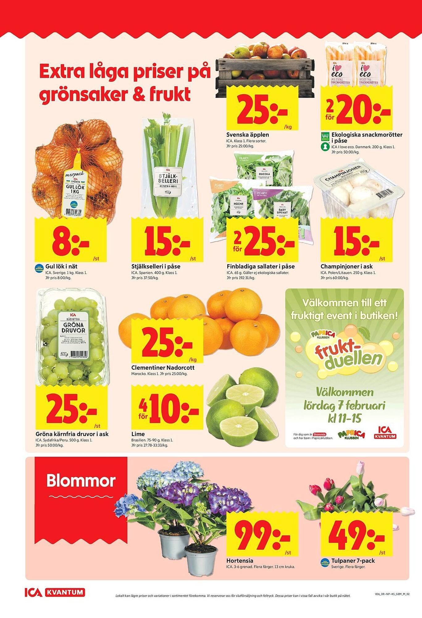 ICA Kvantum reklamblad