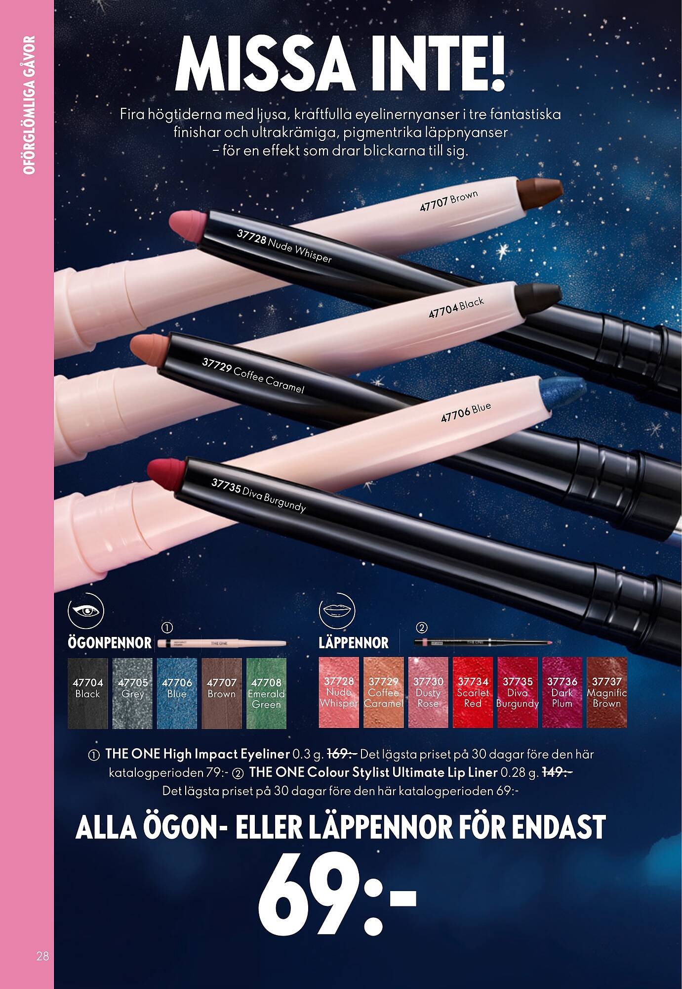 Oriflame reklamblad