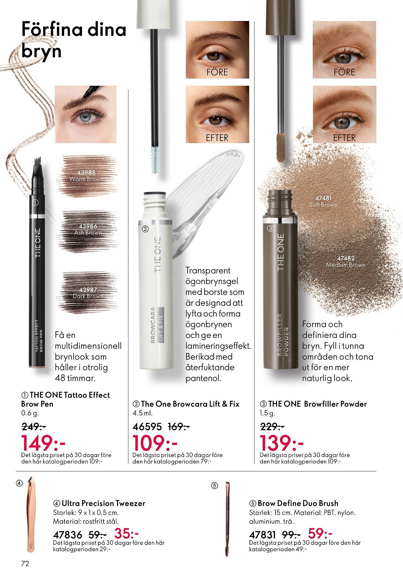 Oriflame reklamblad