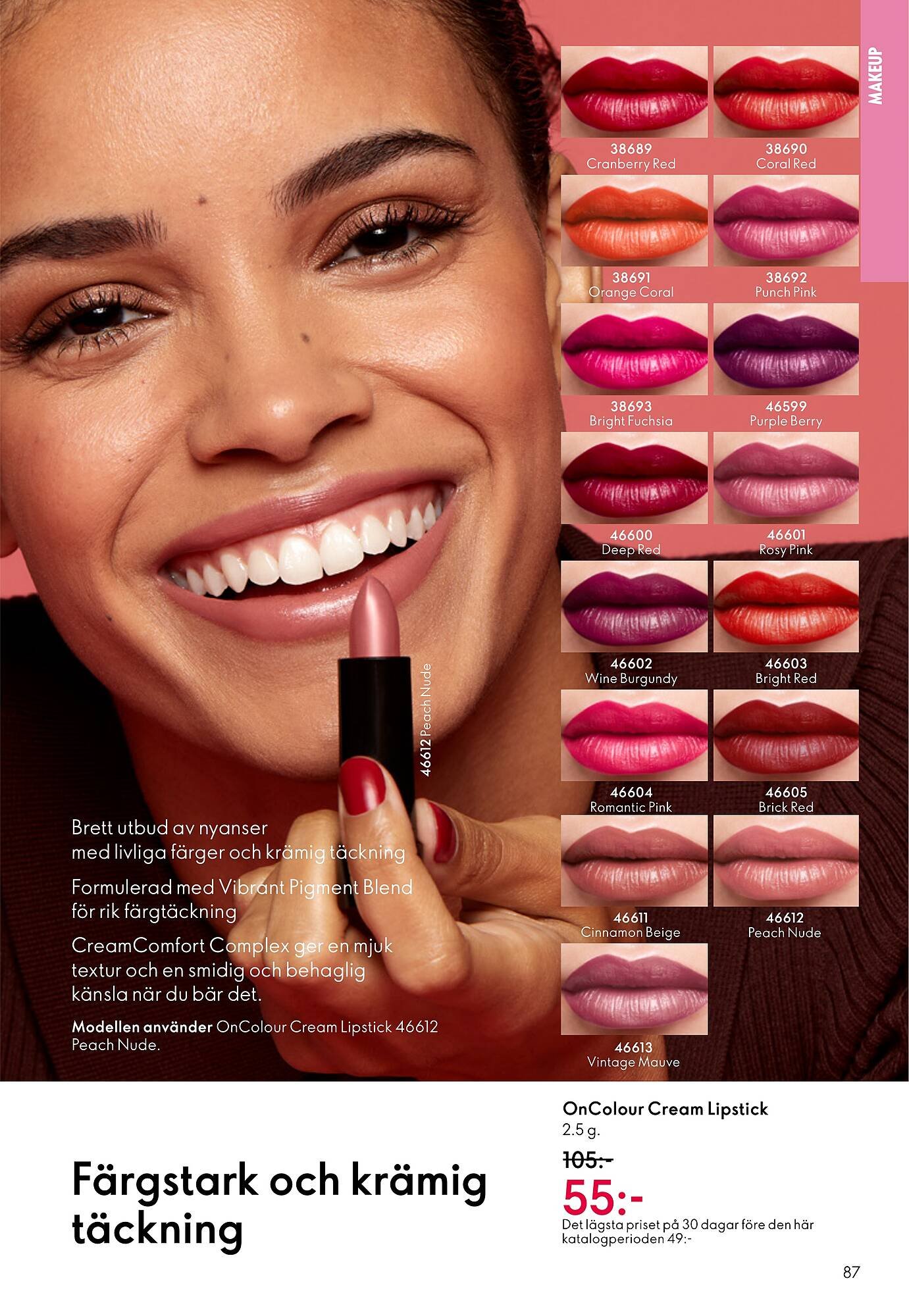 Oriflame reklamblad