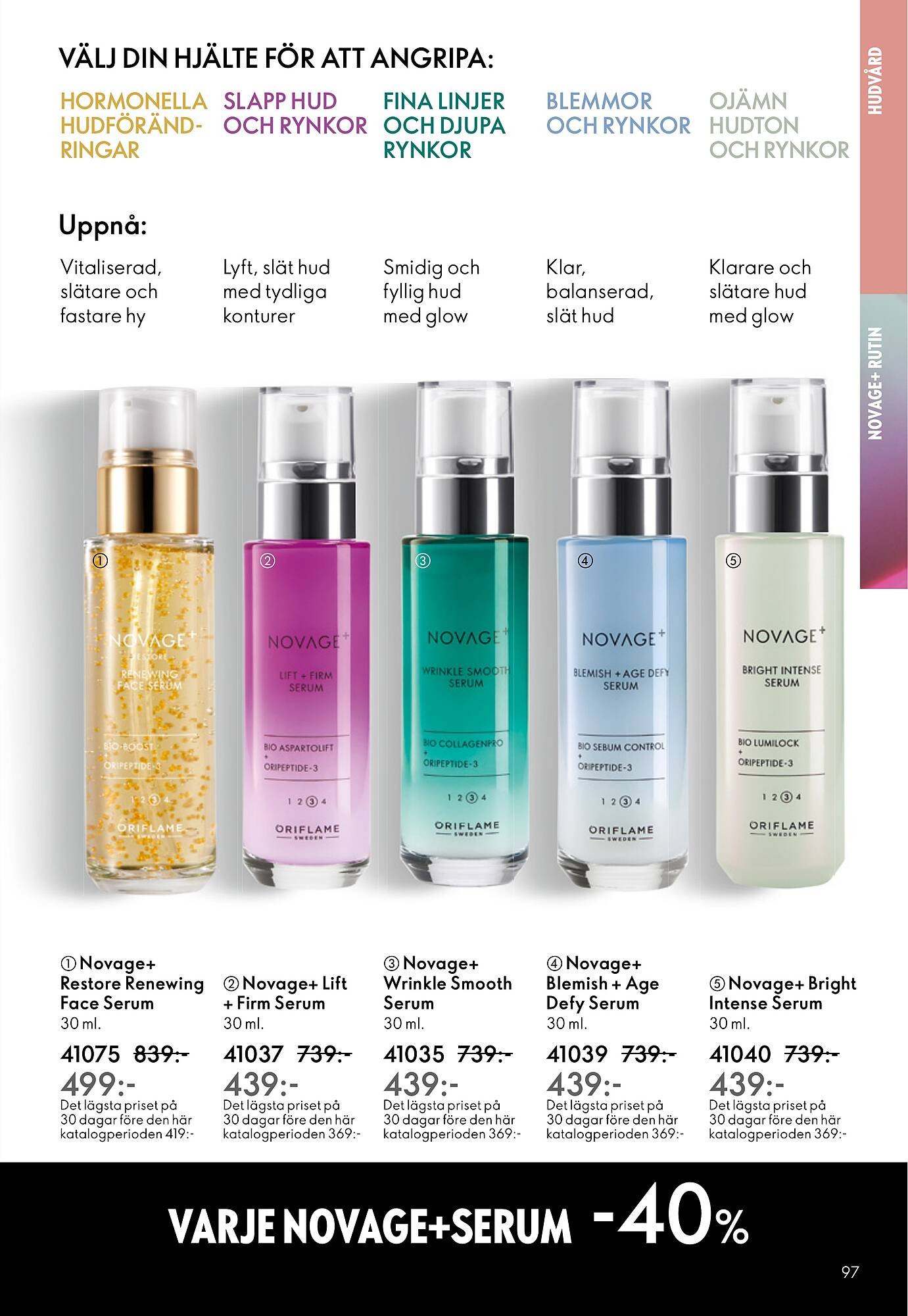 Oriflame reklamblad