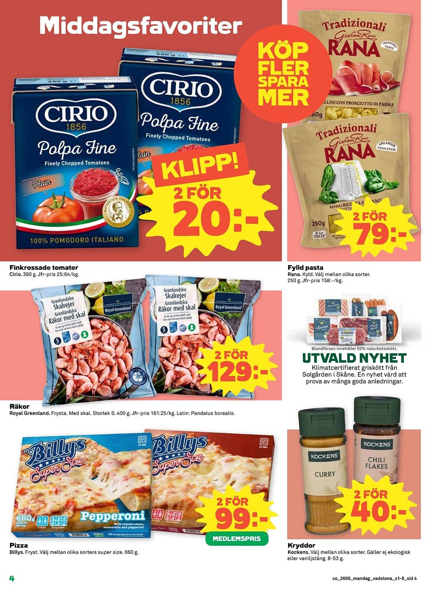 Coop reklamblad