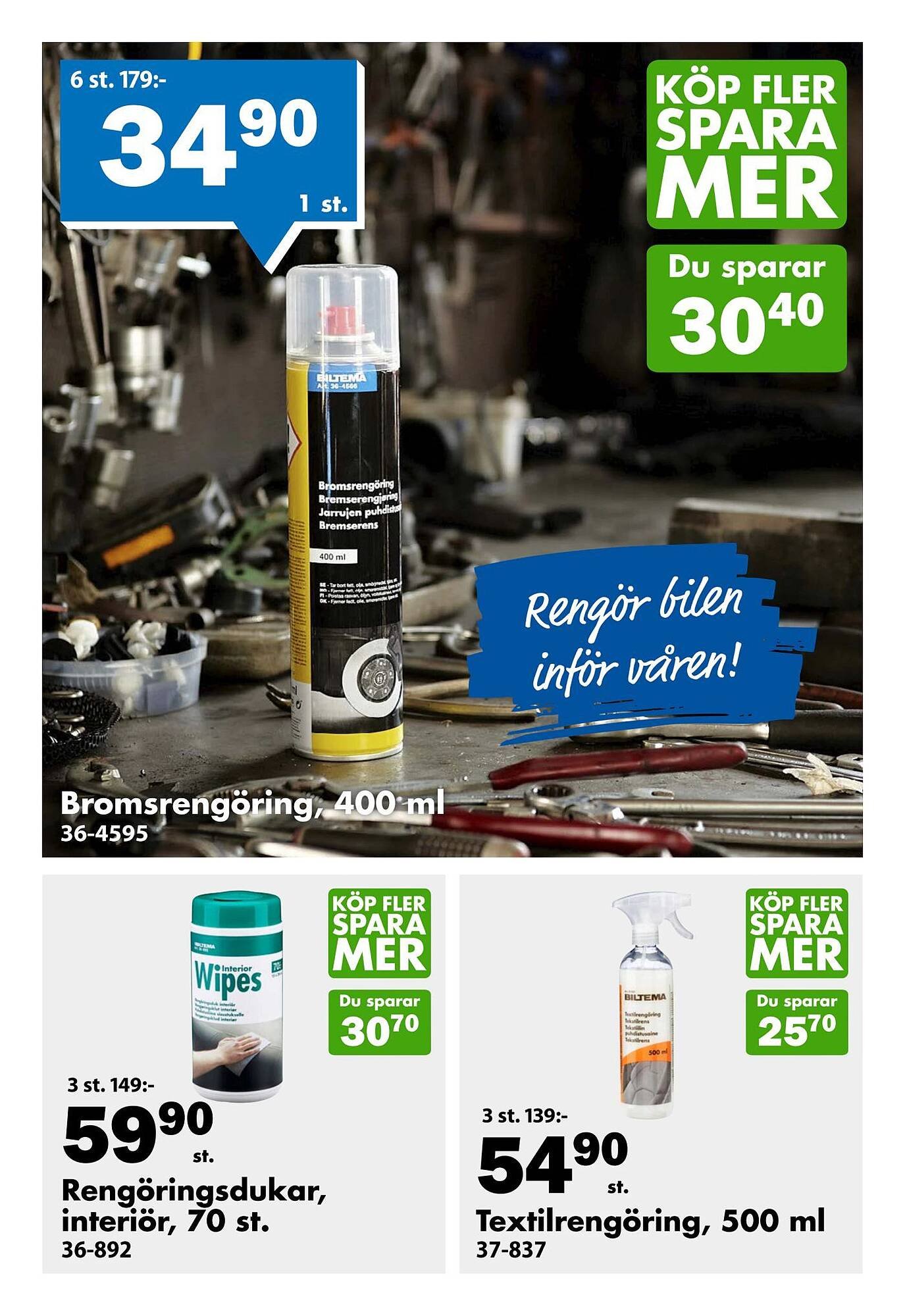 Biltema reklamblad