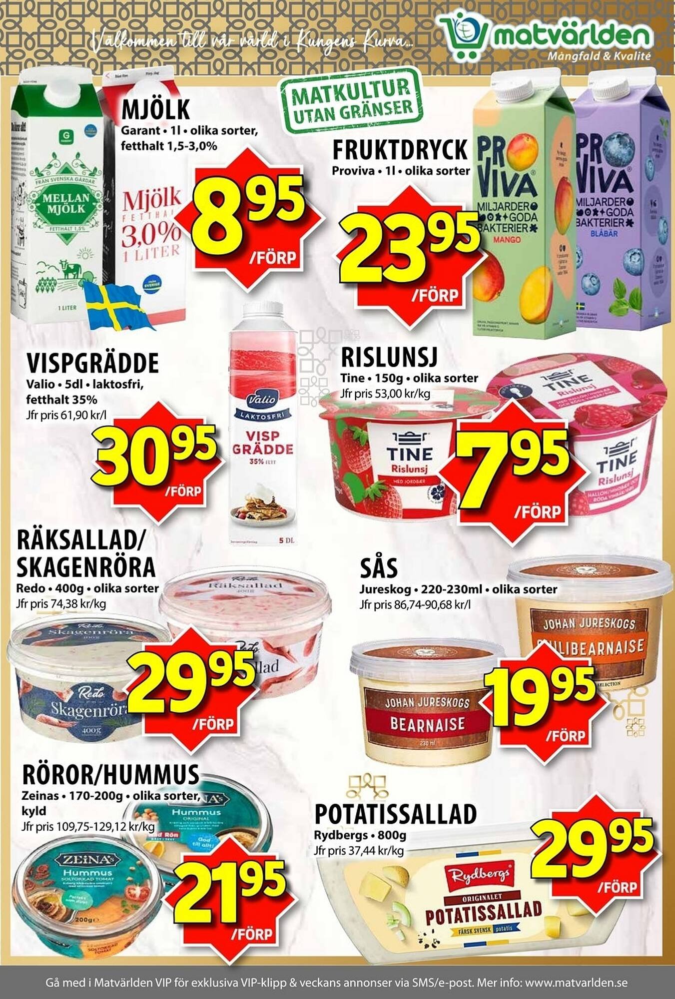 Matvärlden Tensta reklamblad