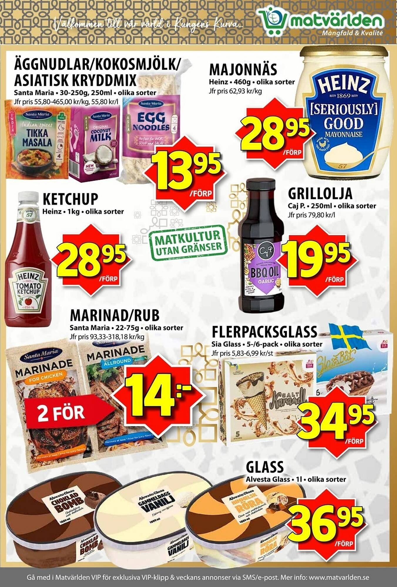 Matvärlden Tensta reklamblad