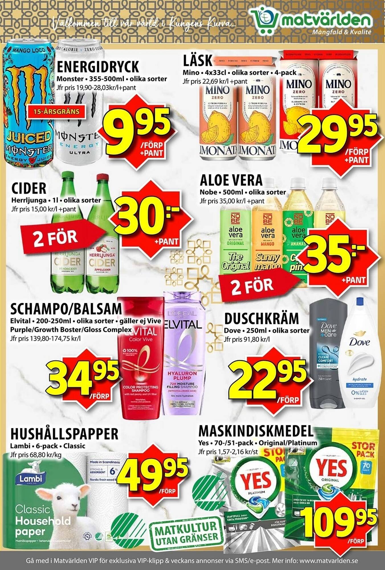 Matvärlden Tensta reklamblad
