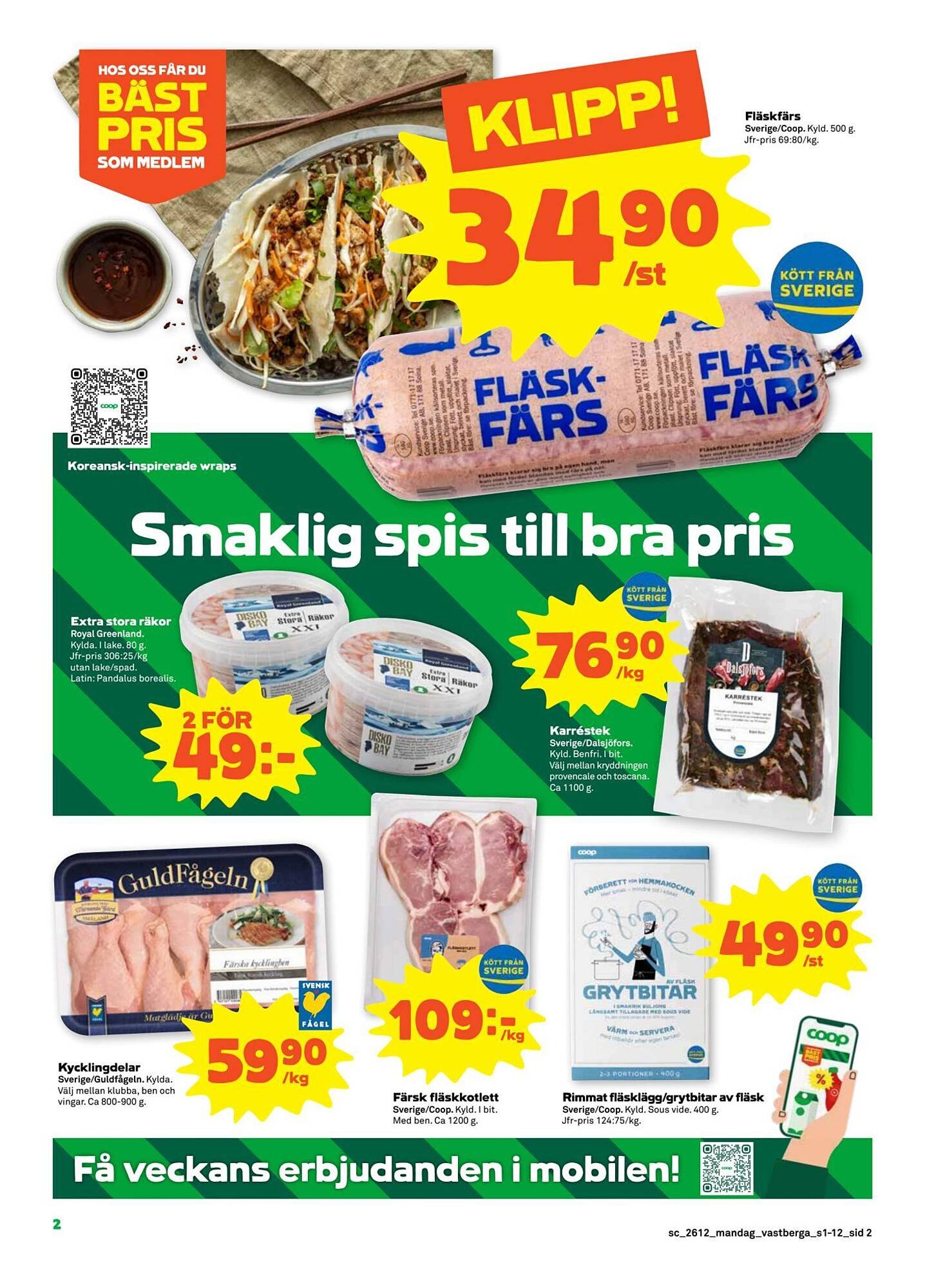 Stora Coop reklamblad