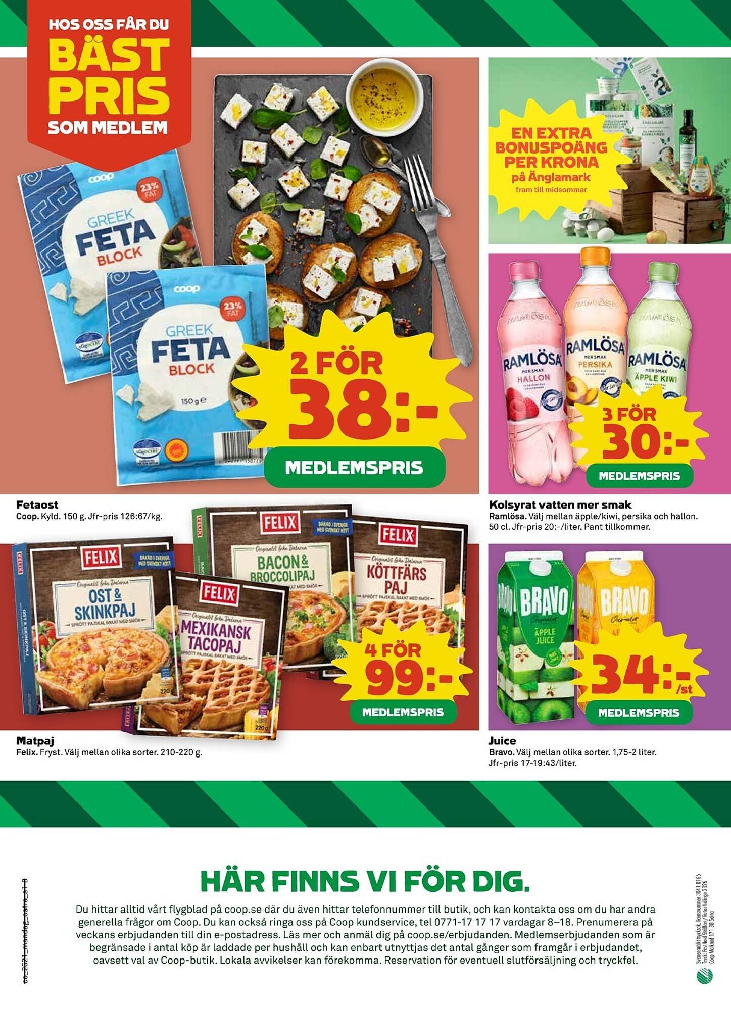 Coop reklamblad