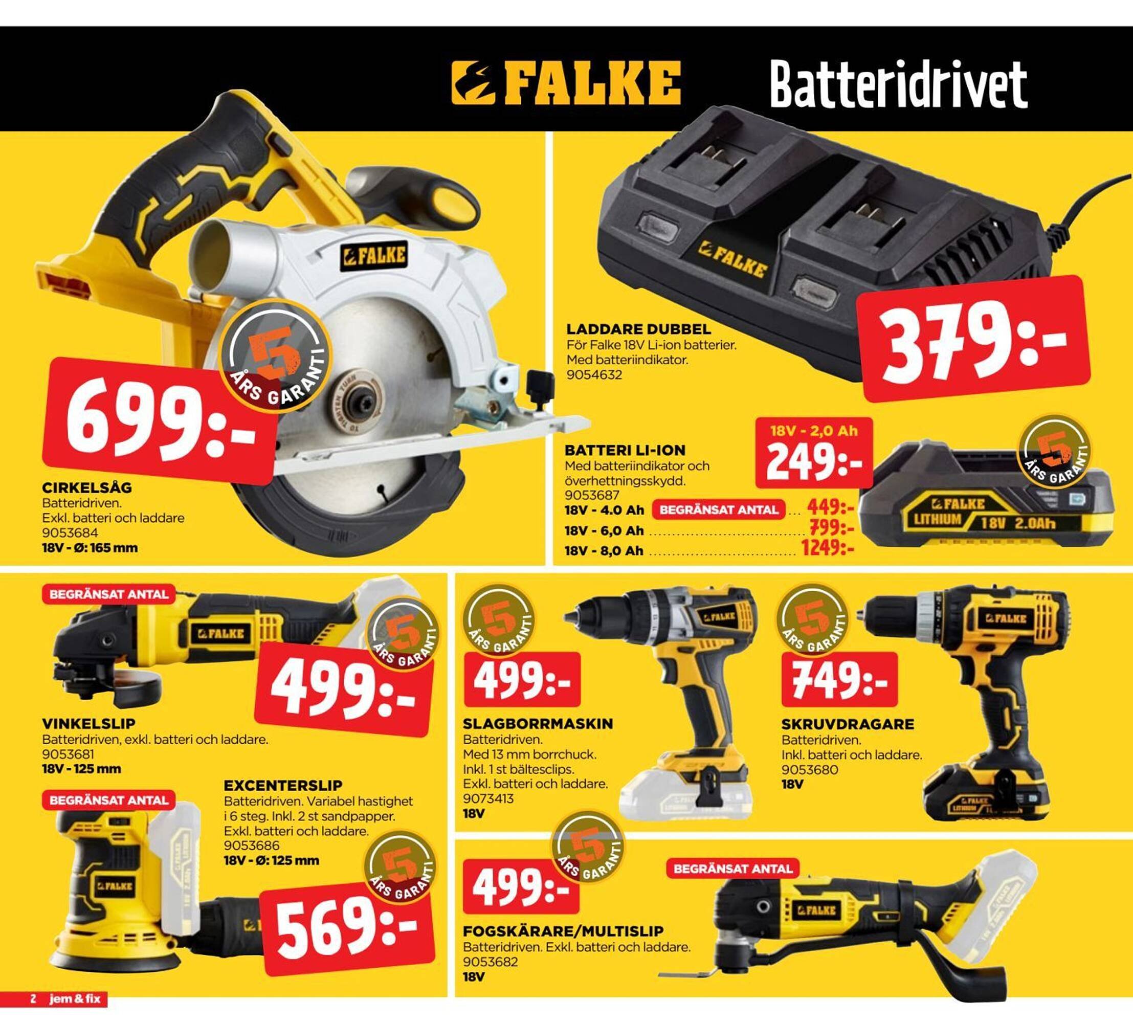Jem&amp;Fix reklamblad