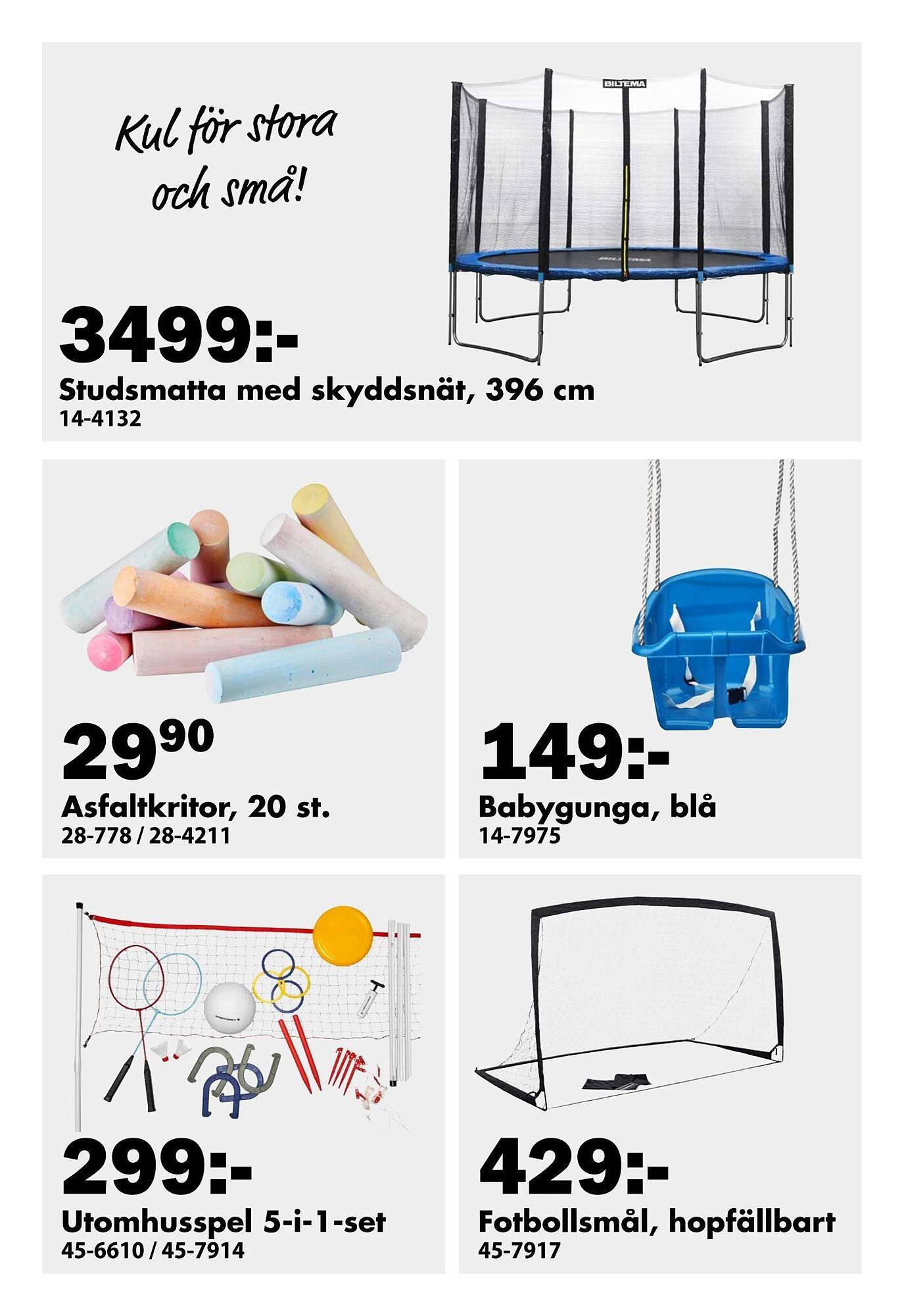 Biltema reklamblad