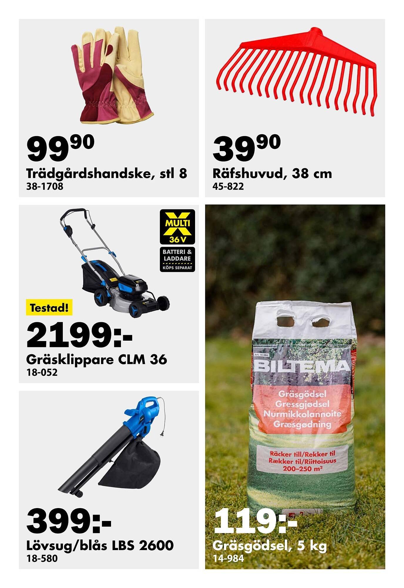 Biltema reklamblad