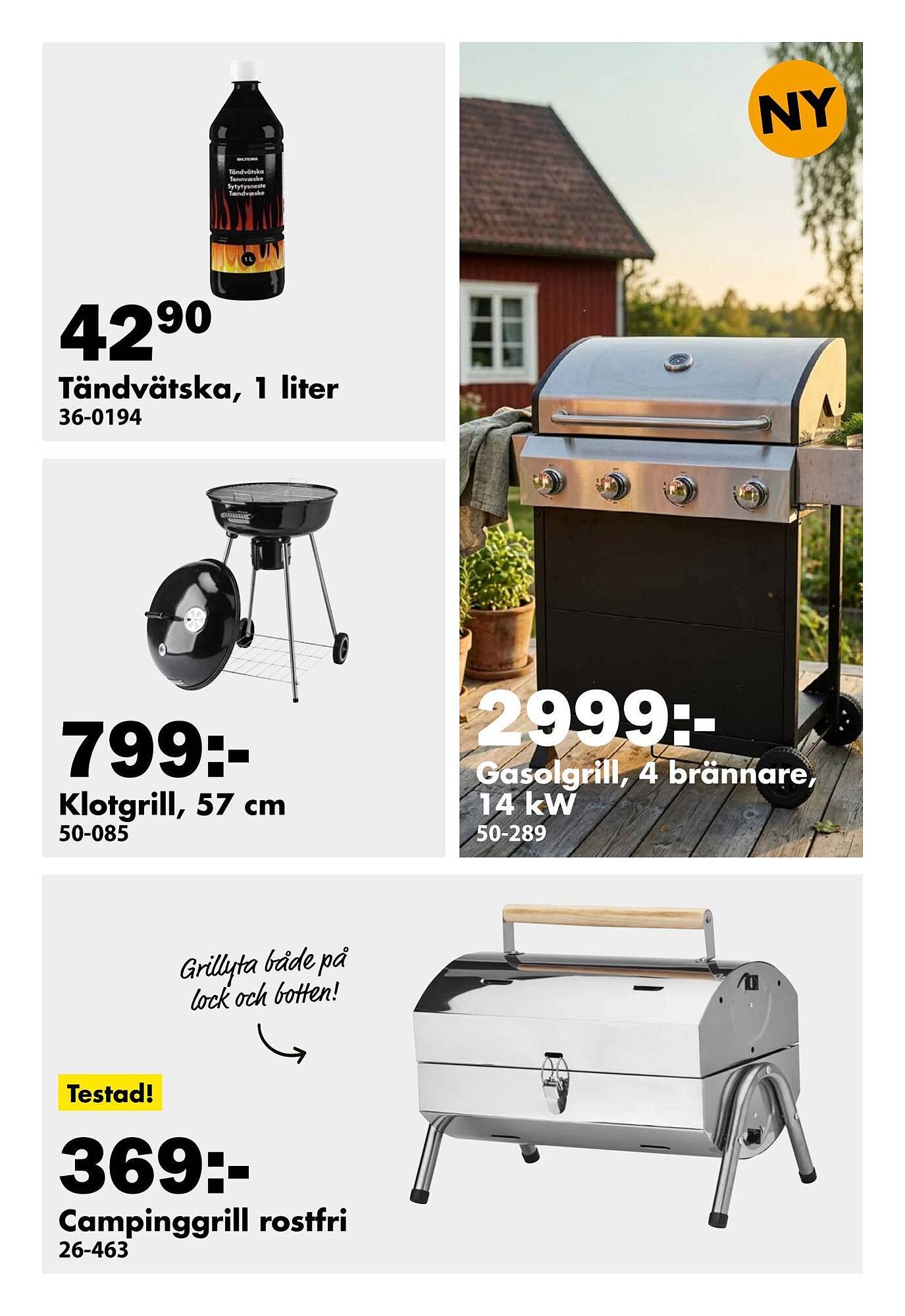 Biltema reklamblad