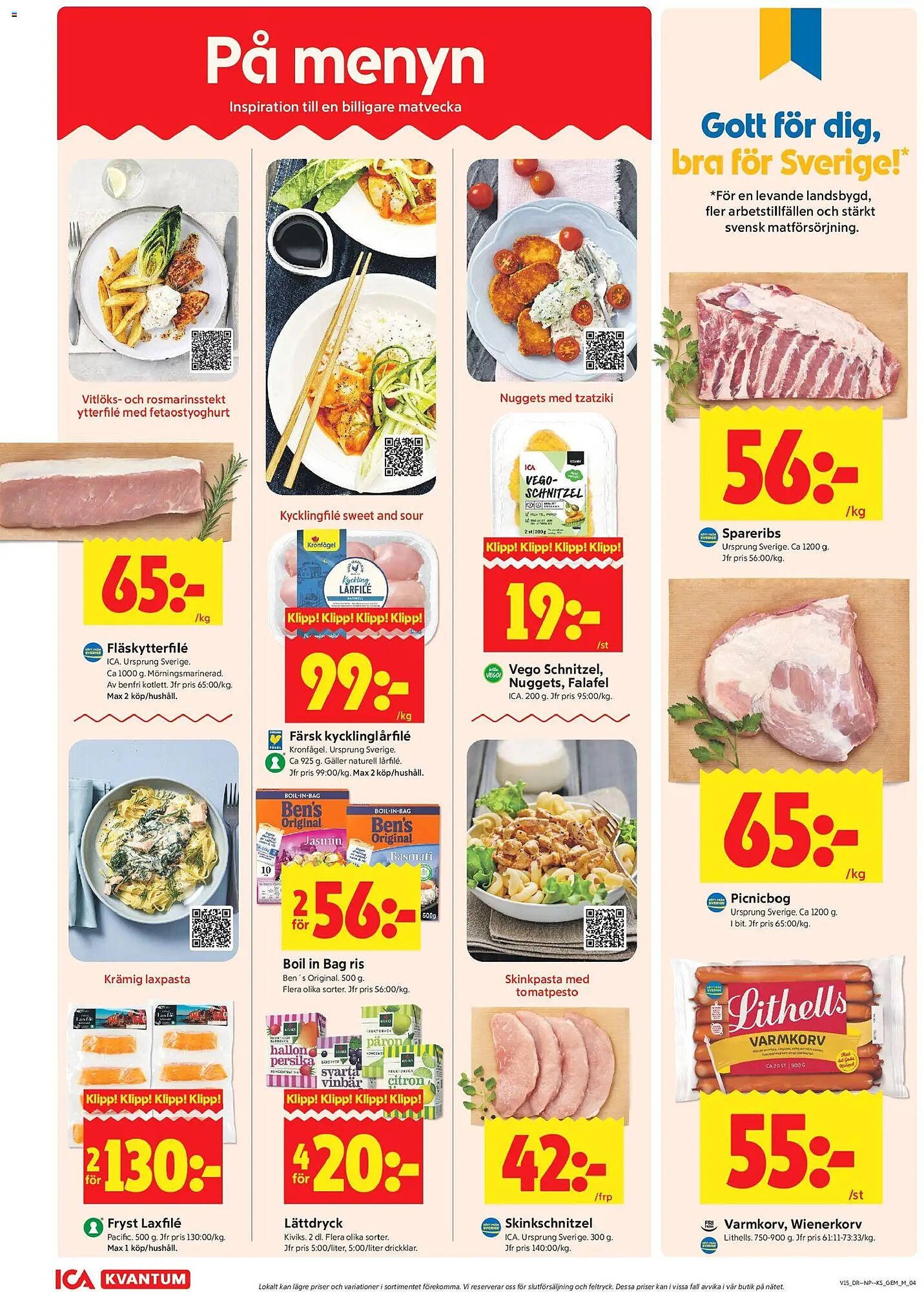 ICA Kvantum reklamblad
