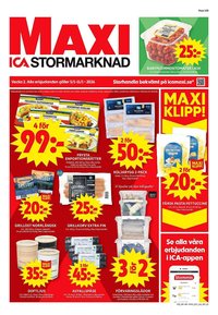 ICA Maxi reklamblad