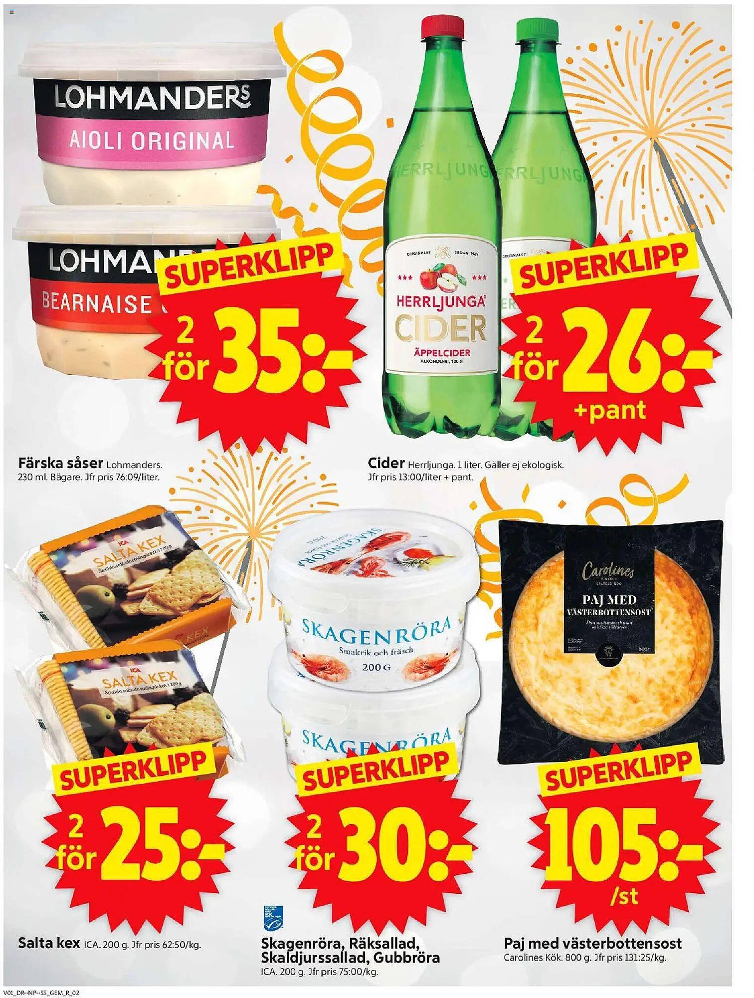 ICA Supermarket reklamblad (2025-12-30 - 2026-01-05)