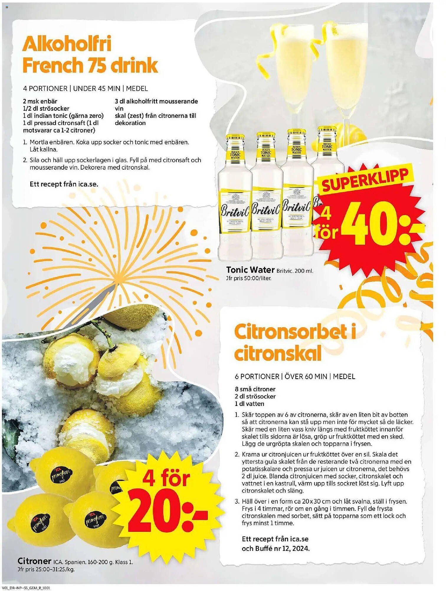 ICA Supermarket reklamblad (2025-12-30 - 2026-01-05)