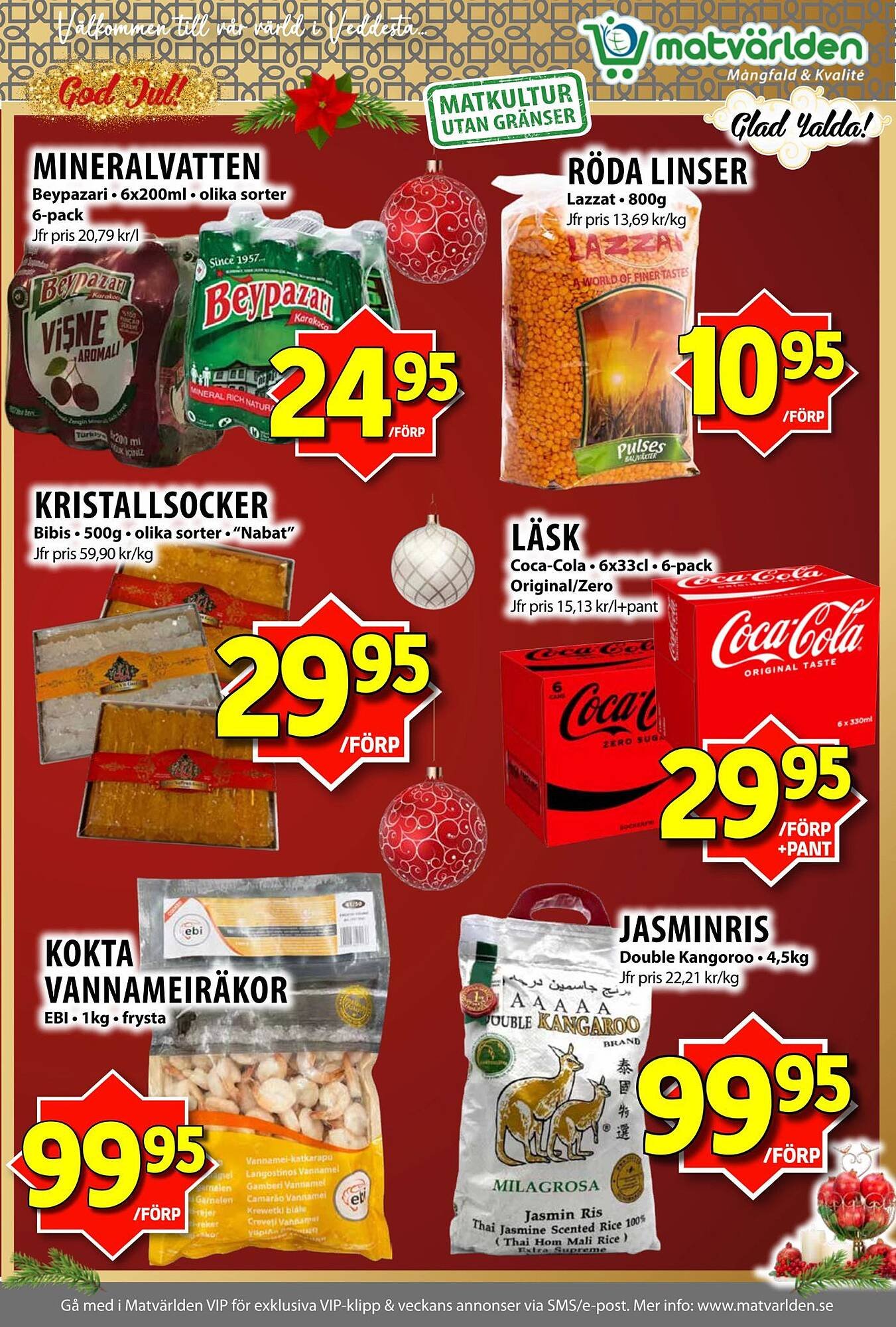 Matvärlden Tensta reklamblad
