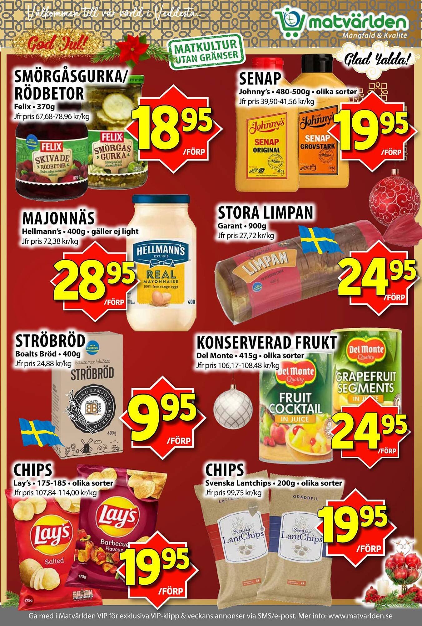 Matvärlden Tensta reklamblad