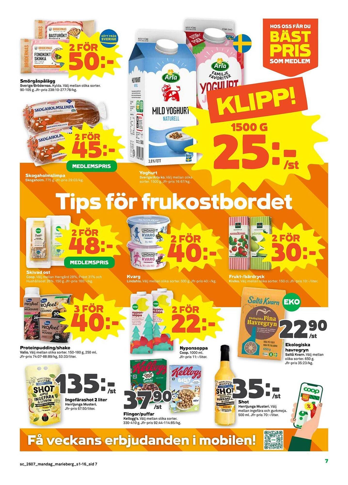 Coop Forum reklamblad