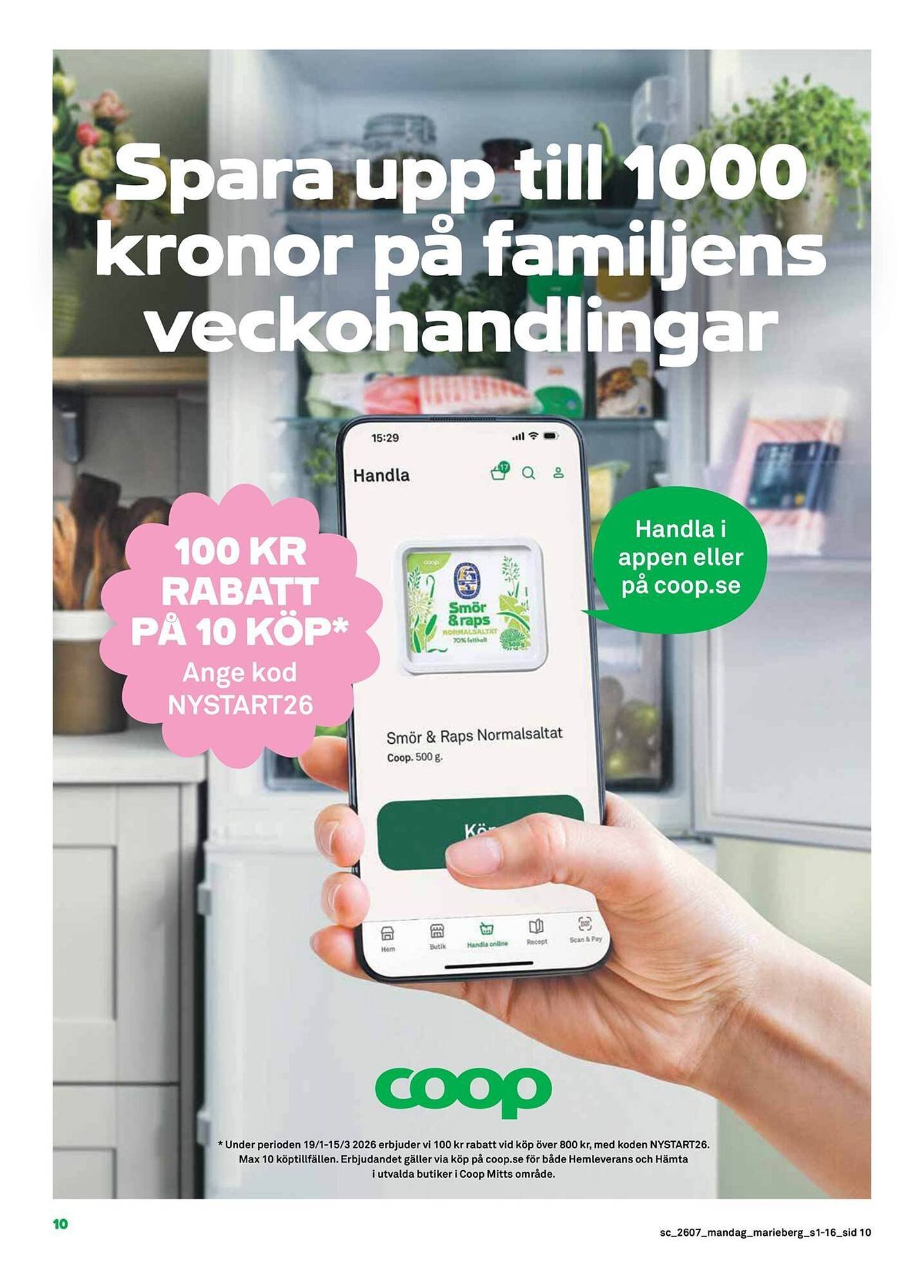 Coop Forum reklamblad