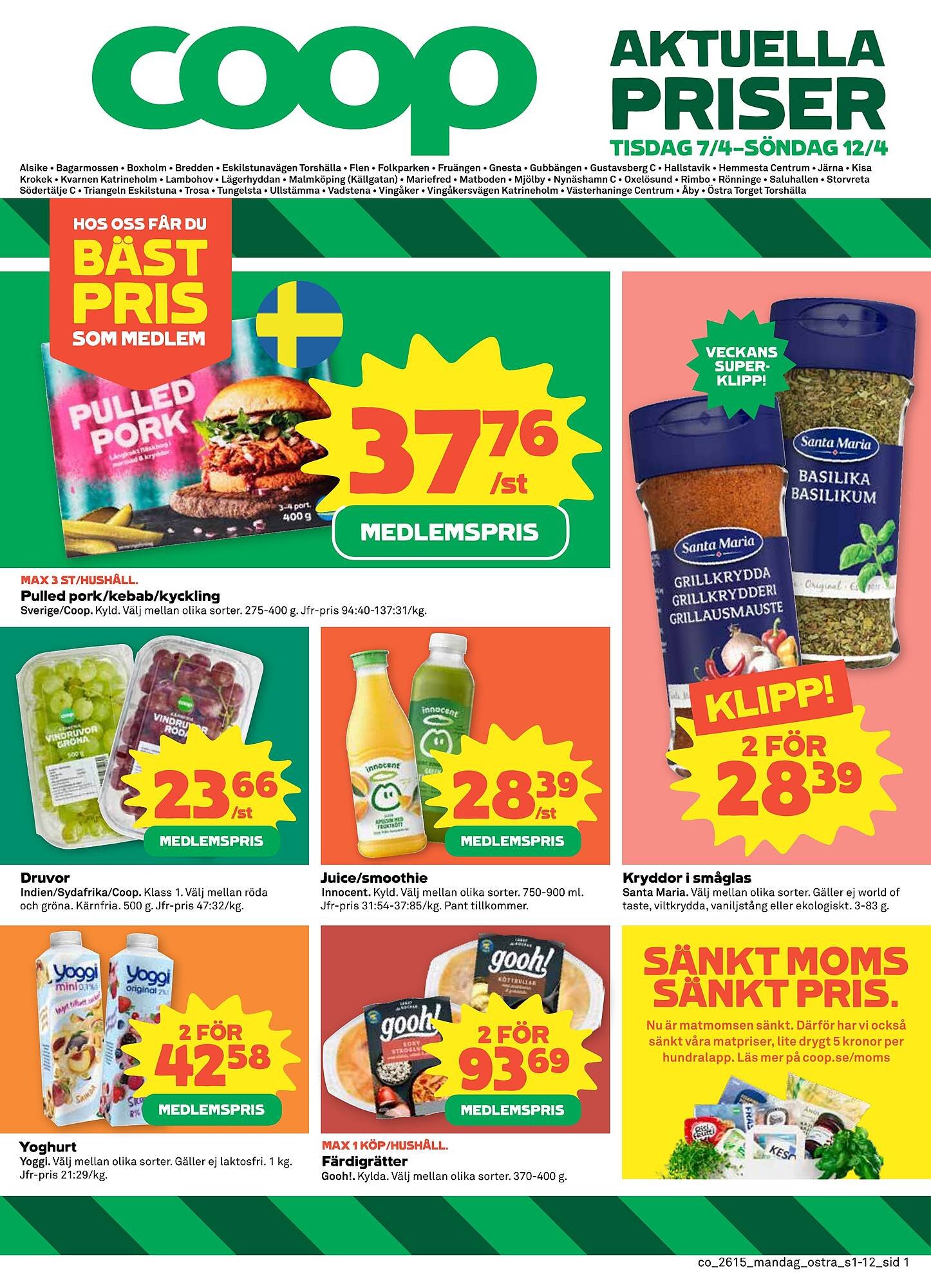 Coop Forum reklamblad