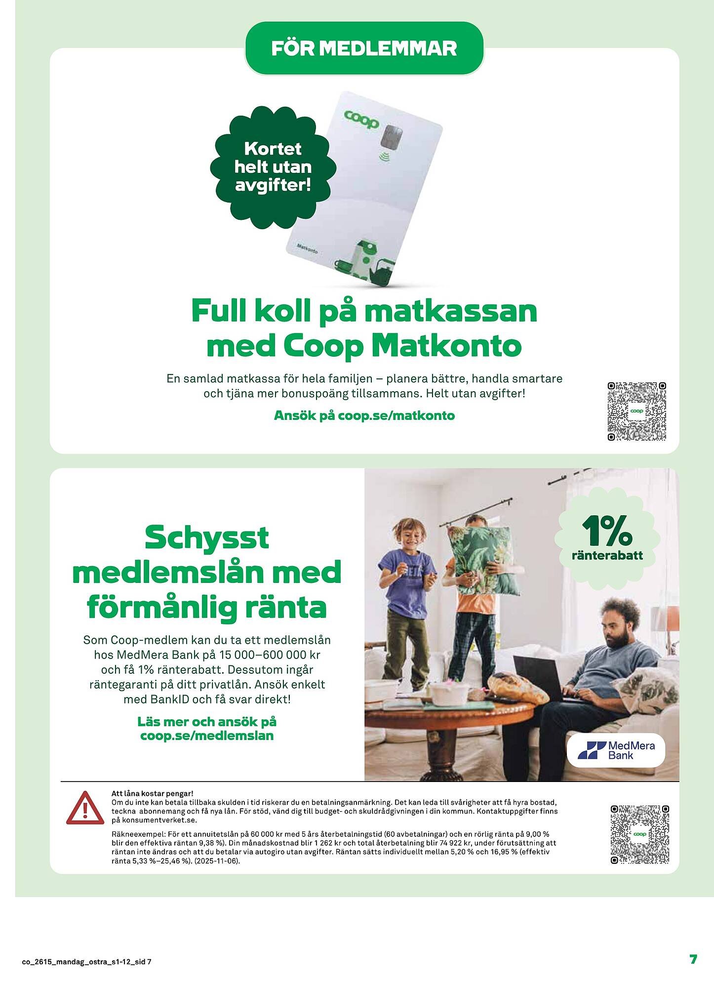 Coop Forum reklamblad