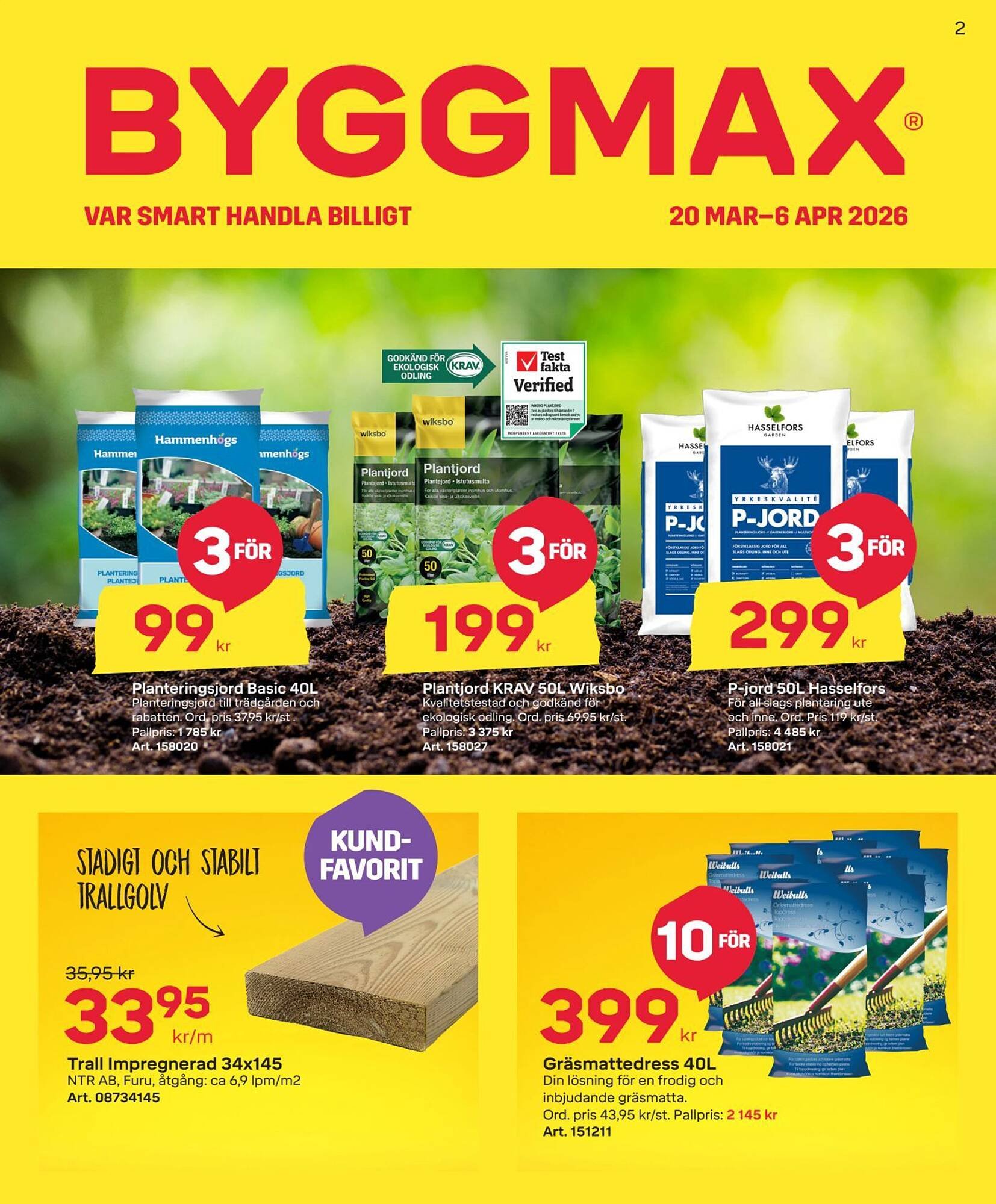 Byggmax reklamblad