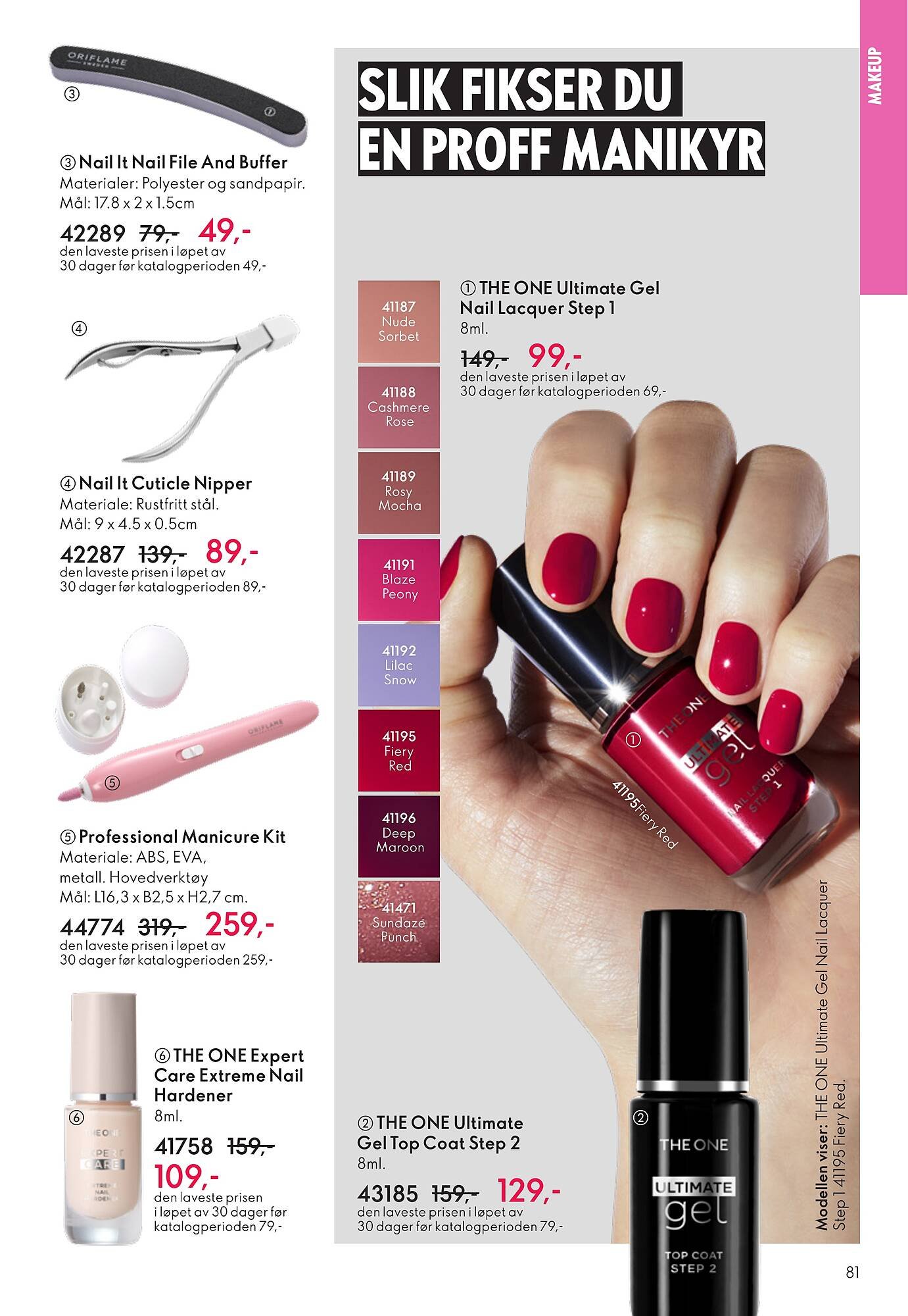 Oriflame reklamblad