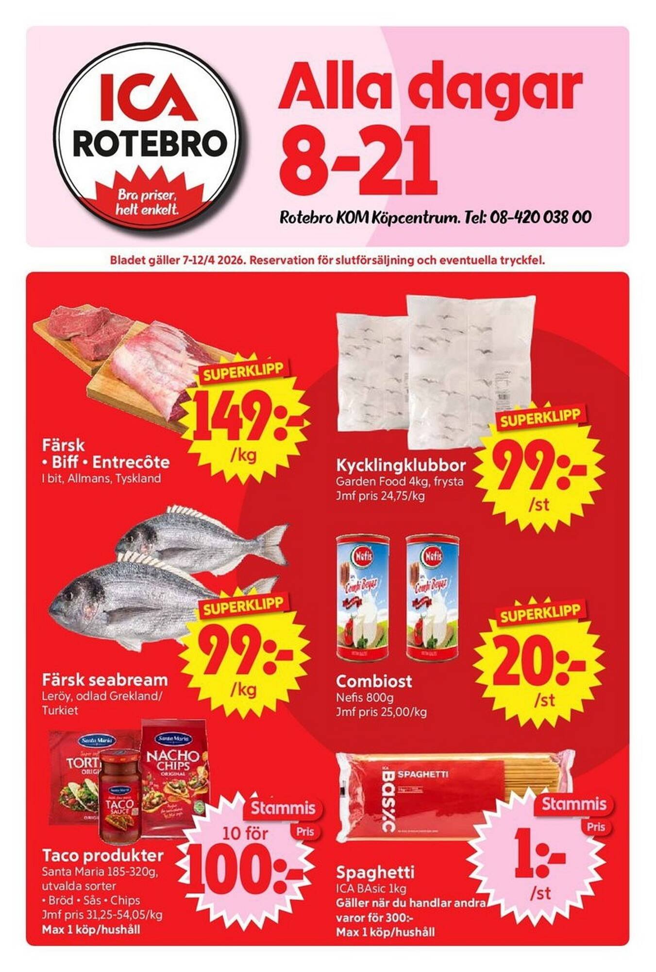 Nya Pulsen reklamblad