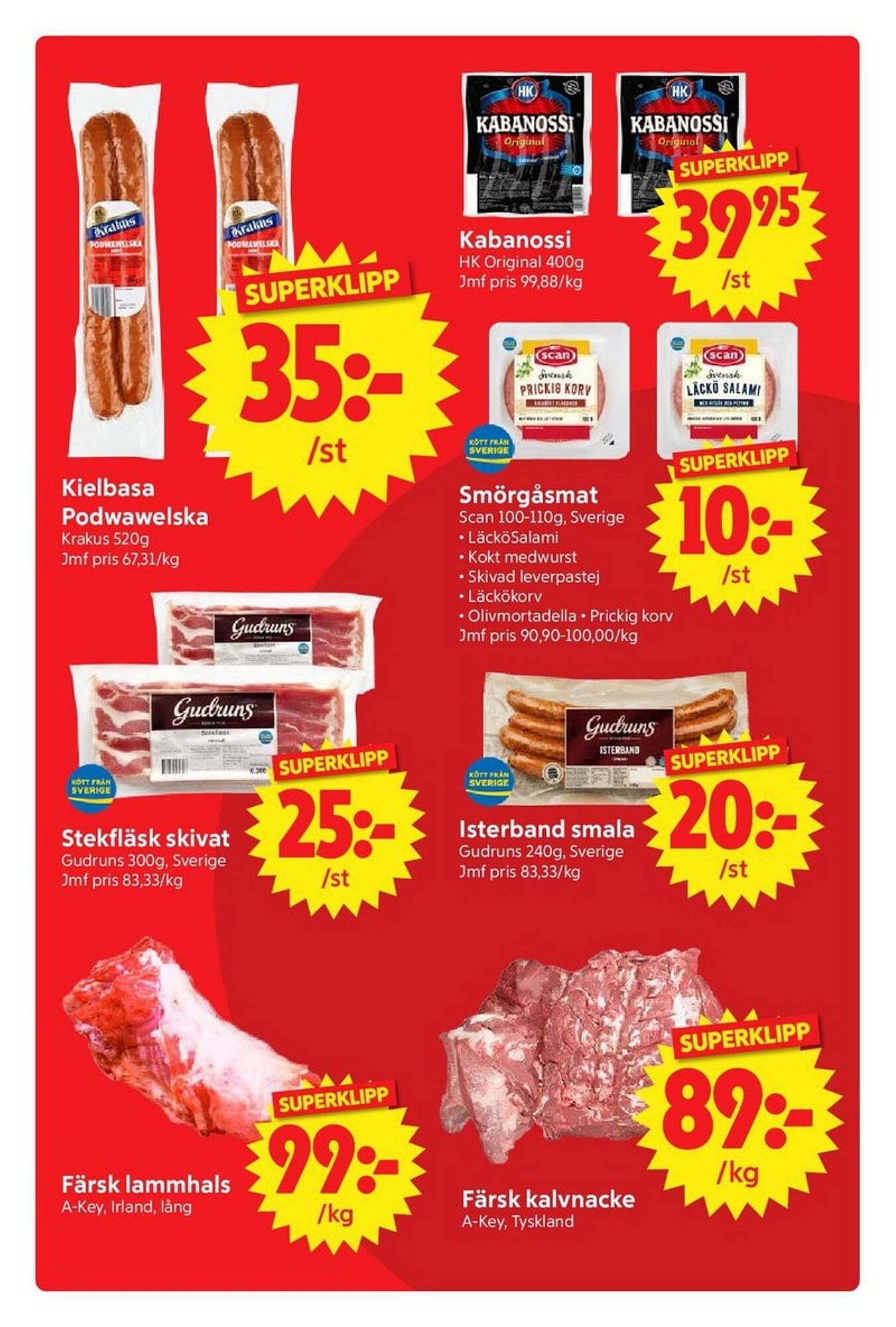 Nya Pulsen reklamblad