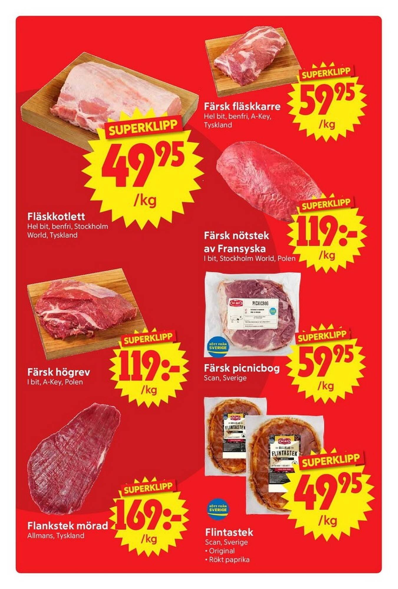 Nya Pulsen reklamblad